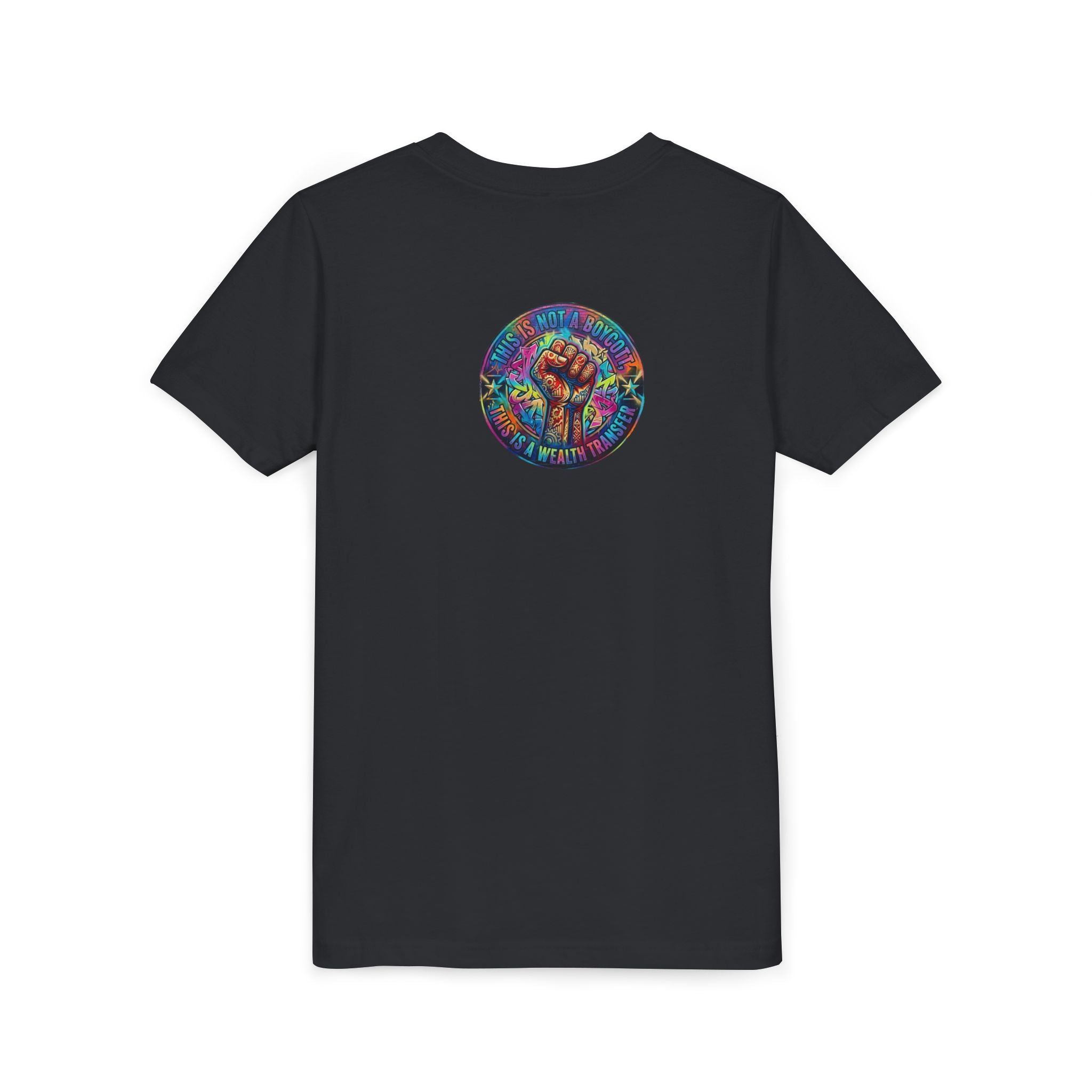 Retro Pixel Explosion Youth Tee — Smiling Avatar, Hearts, Gems & Controllers