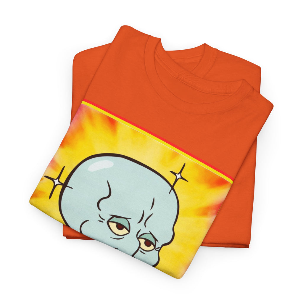 Handsome Squidward Portrait T‑Shirt — Retro Nickelodeon Graphic Tee