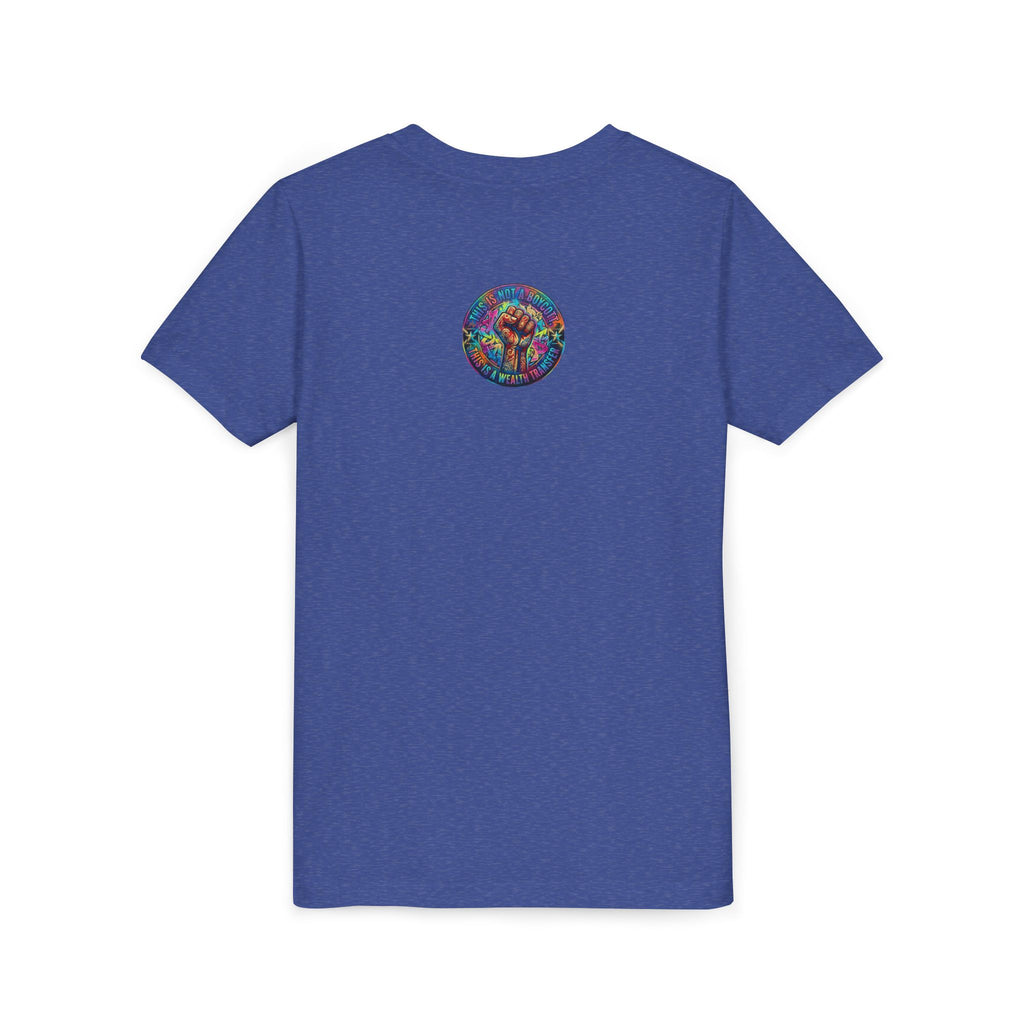 Galaxy Fantasy Youth Tee — Floating Islands, Robots & Magic Portals