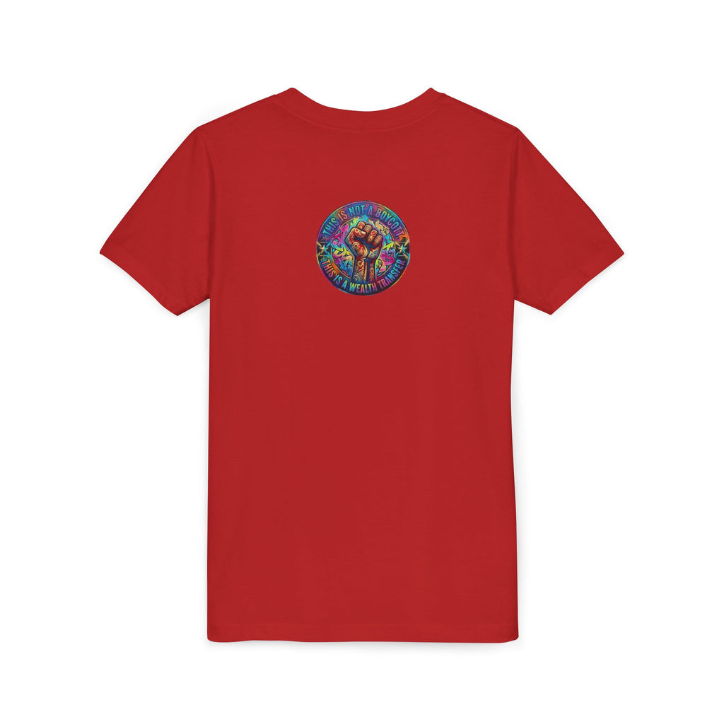 Kids Gaming Tee — Neon Rainbow Portal Gamer Shirt