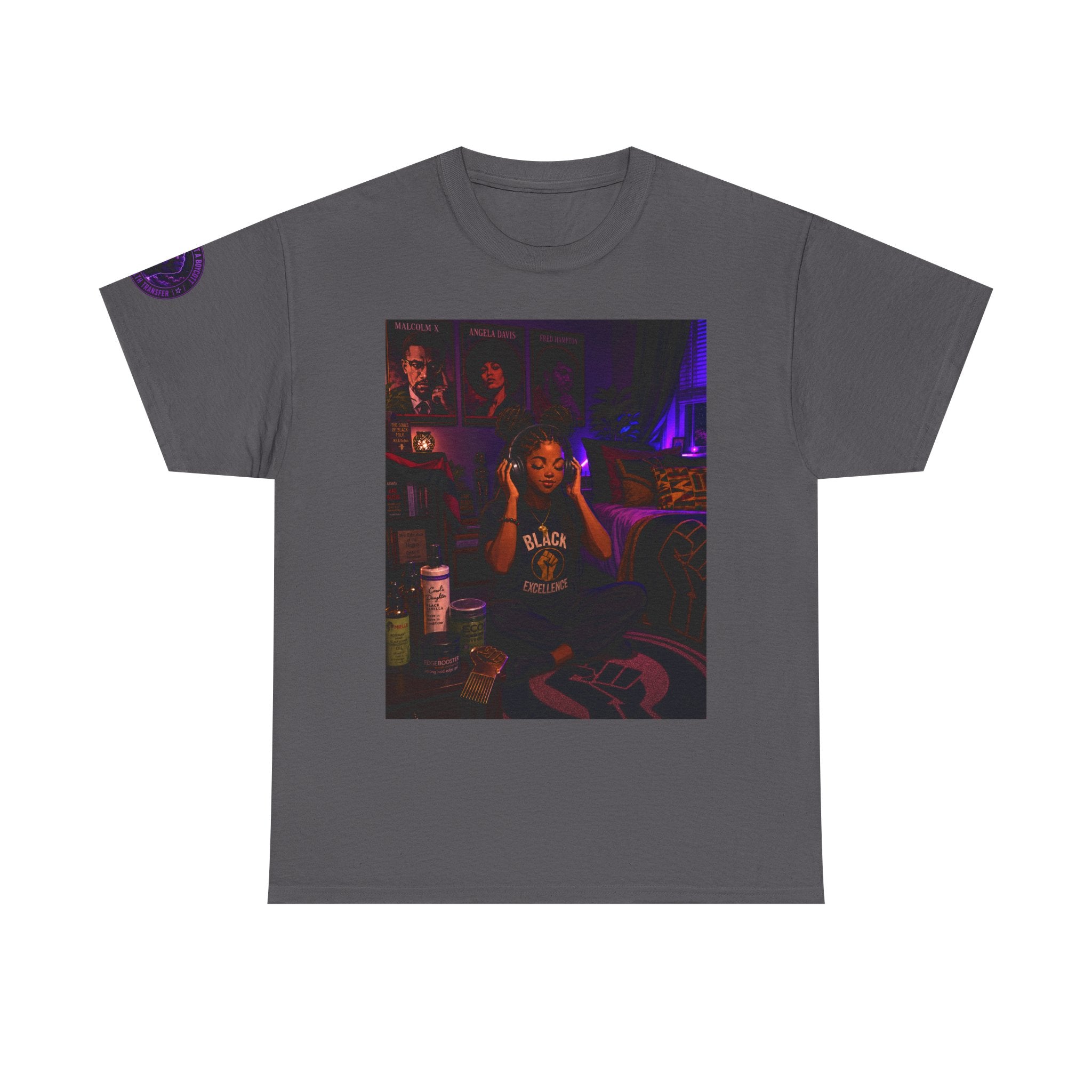 Graphic Tee — "Silence Is Not A Rebellion" Black Power Fist Tee