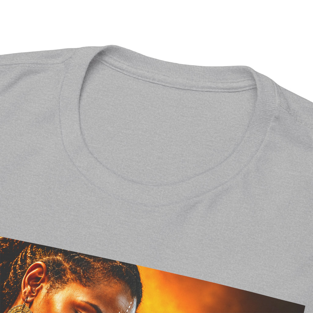 Afrocentric Braiding Tee – "This Is Not A Phase" Empowerment Graphic T-Shirt