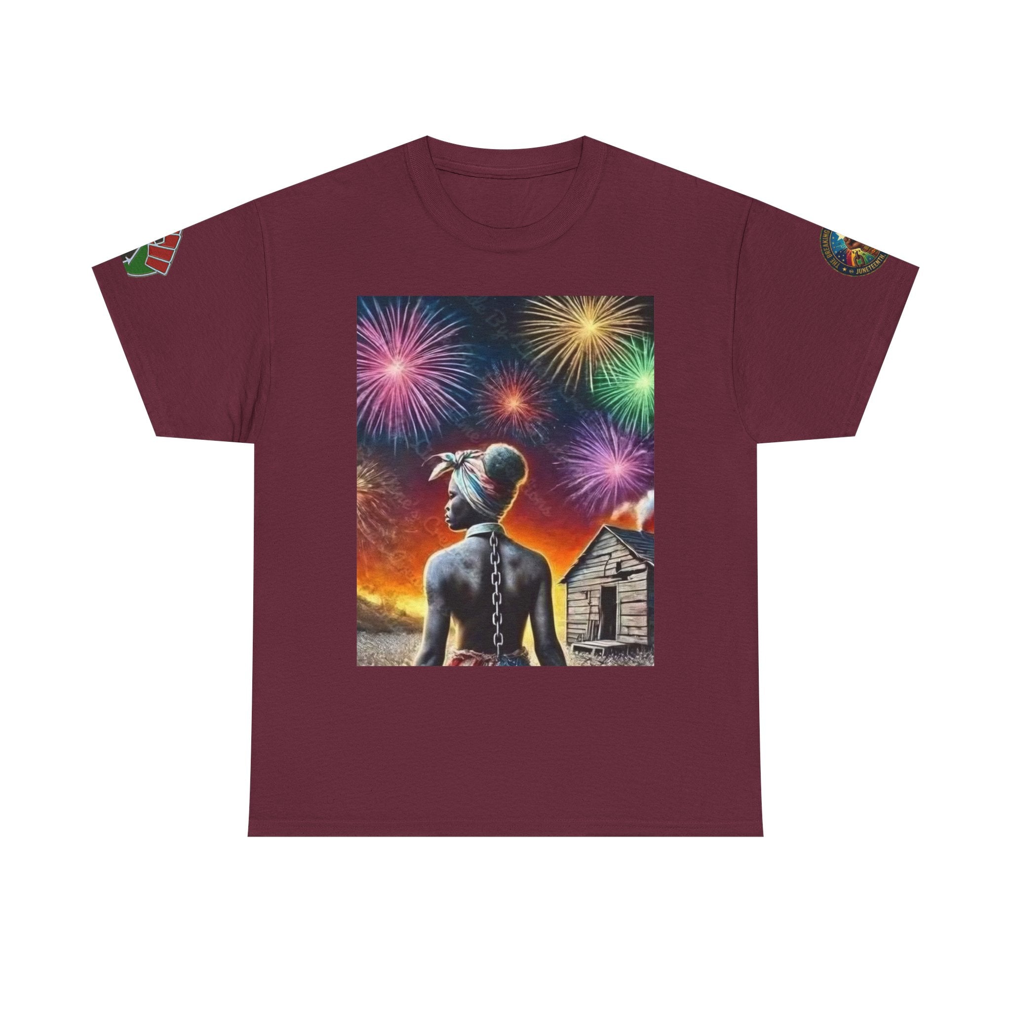 Freedom Isn’t Free Tee — Patriotic Fireworks Soldier Graphic T-Shirt