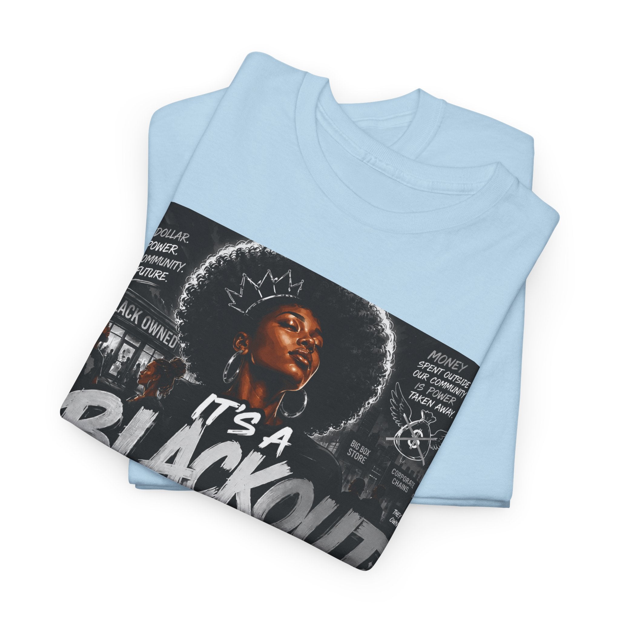 Blackout Protest T-Shirt — "It's a Blackout" Social Justice Tee