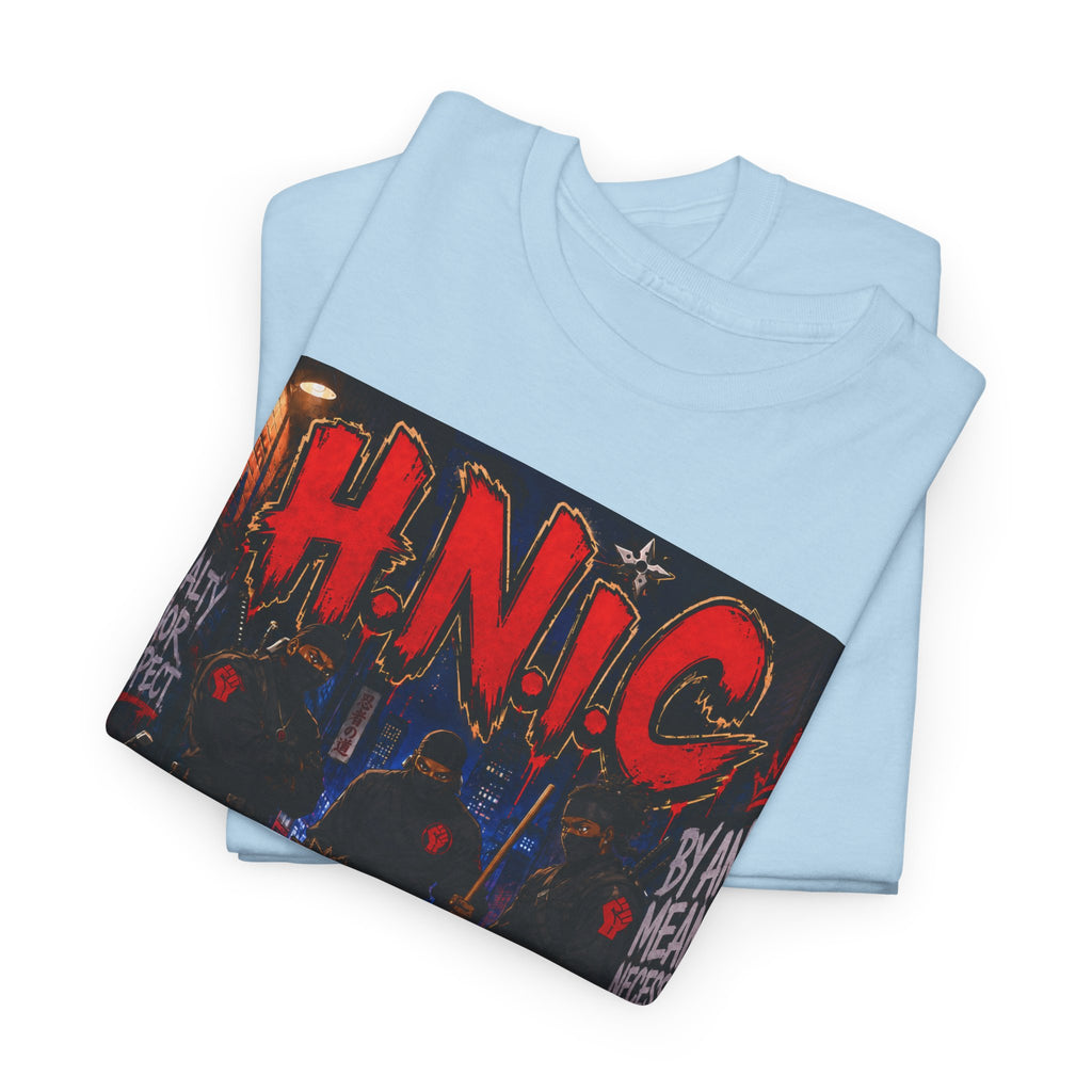 H.N.I.C. Graphic Tee — 'This Is Not A Riot' Raised Fist Streetwear T‑Shirt