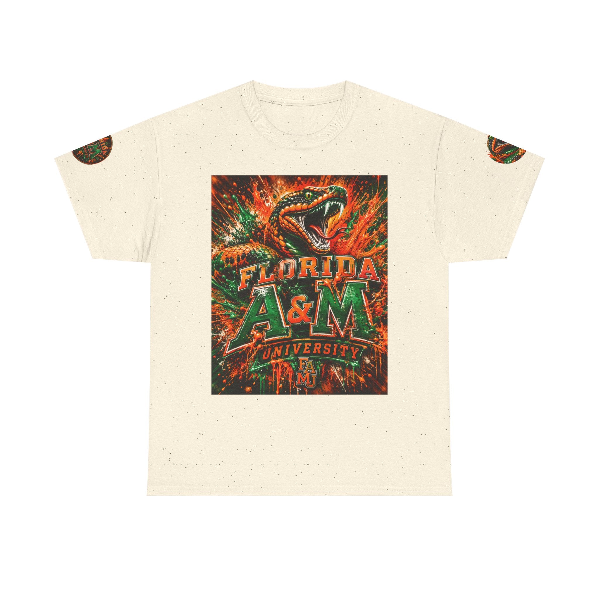 Florida A&M University Rattler Tee — Vintage Snake Mascot College T-Shirt