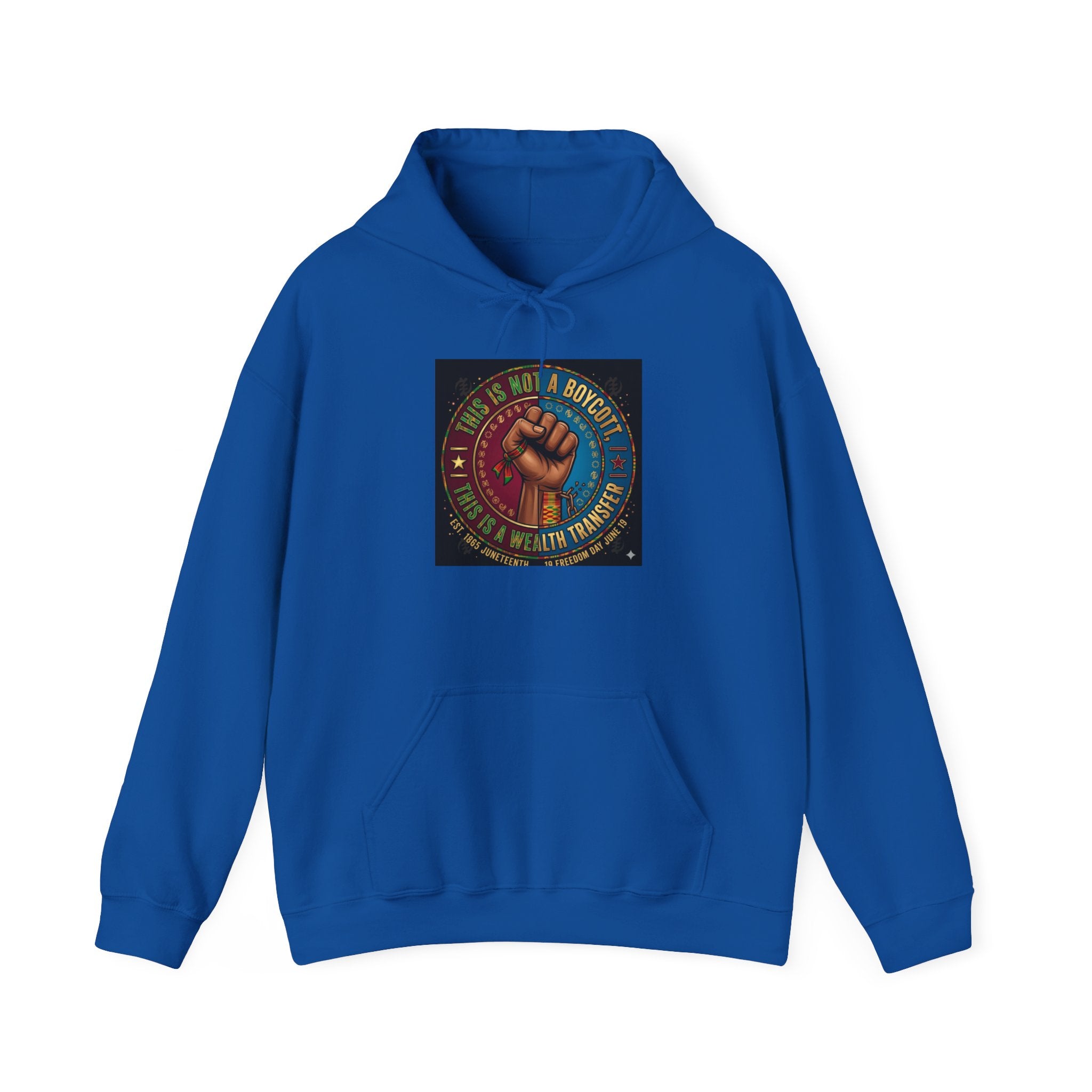 Empowered Unity Hoodie — "We Are a Movement" Fist Graphic Sweatshirt