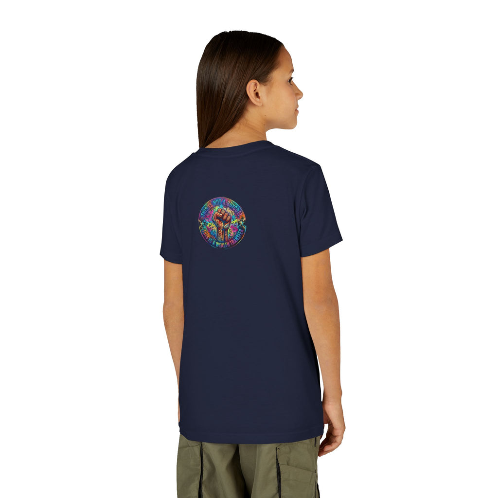 Kids Gaming Tee — Neon Rainbow Portal Gamer Shirt