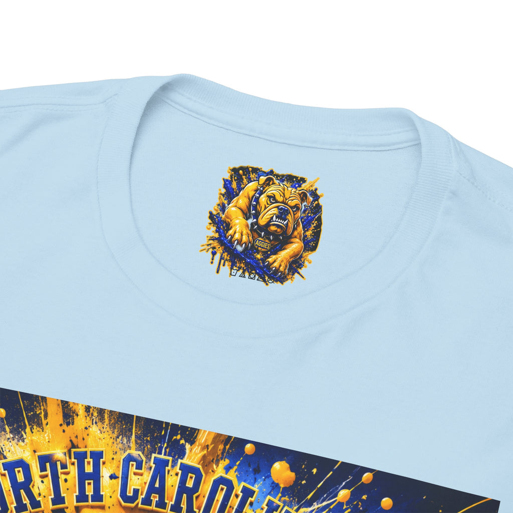 North Carolina A&T Aggies Bulldog T-Shirt — A&T Logo College Tee