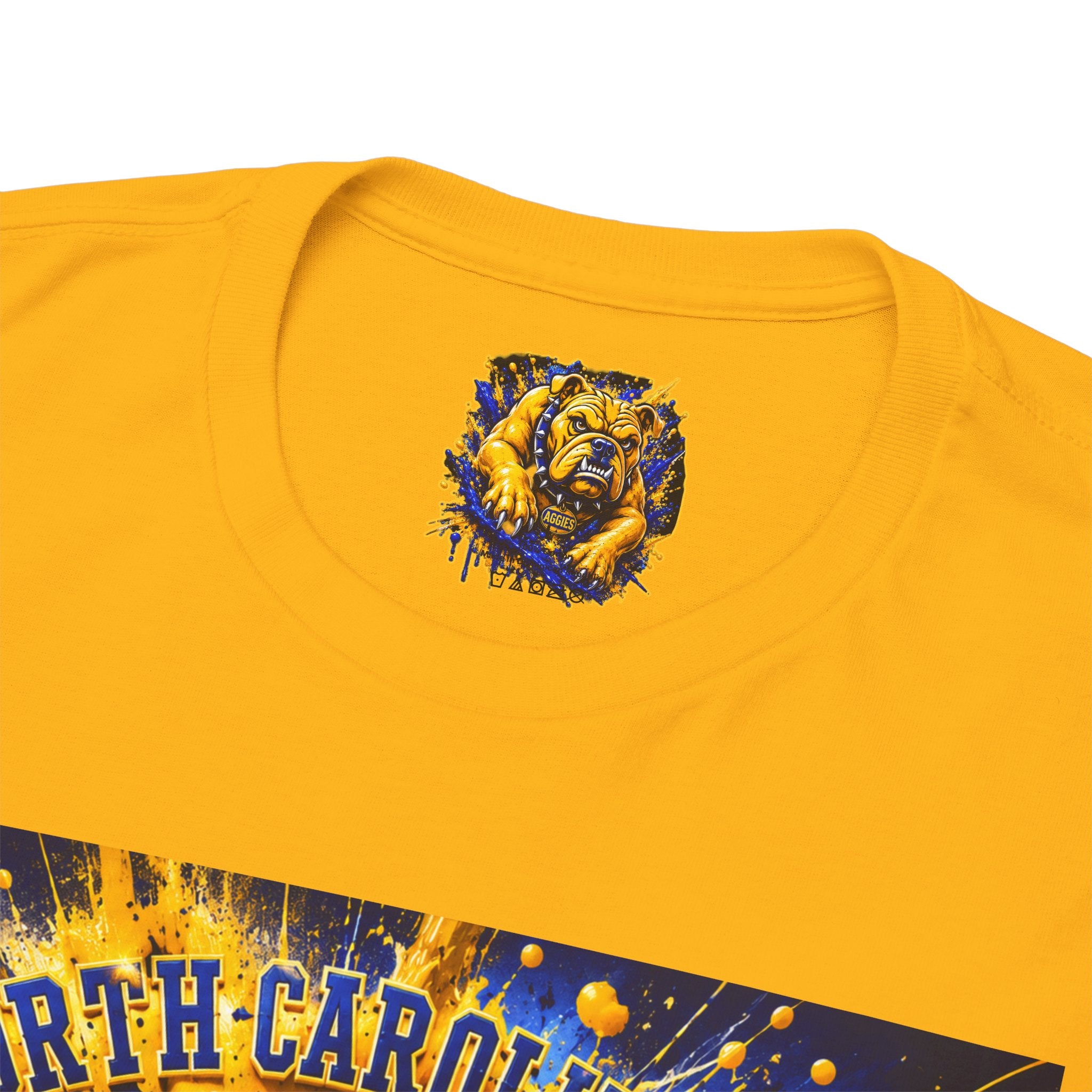 North Carolina A&T Aggies Bulldog T-Shirt — A&T Logo College Tee