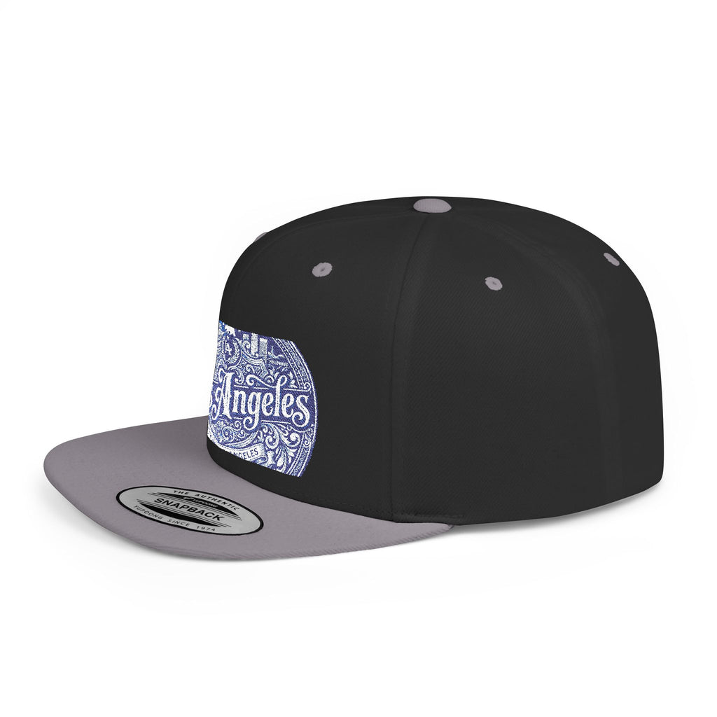 Los Angeles Paisley Flat Bill Snapback Hat