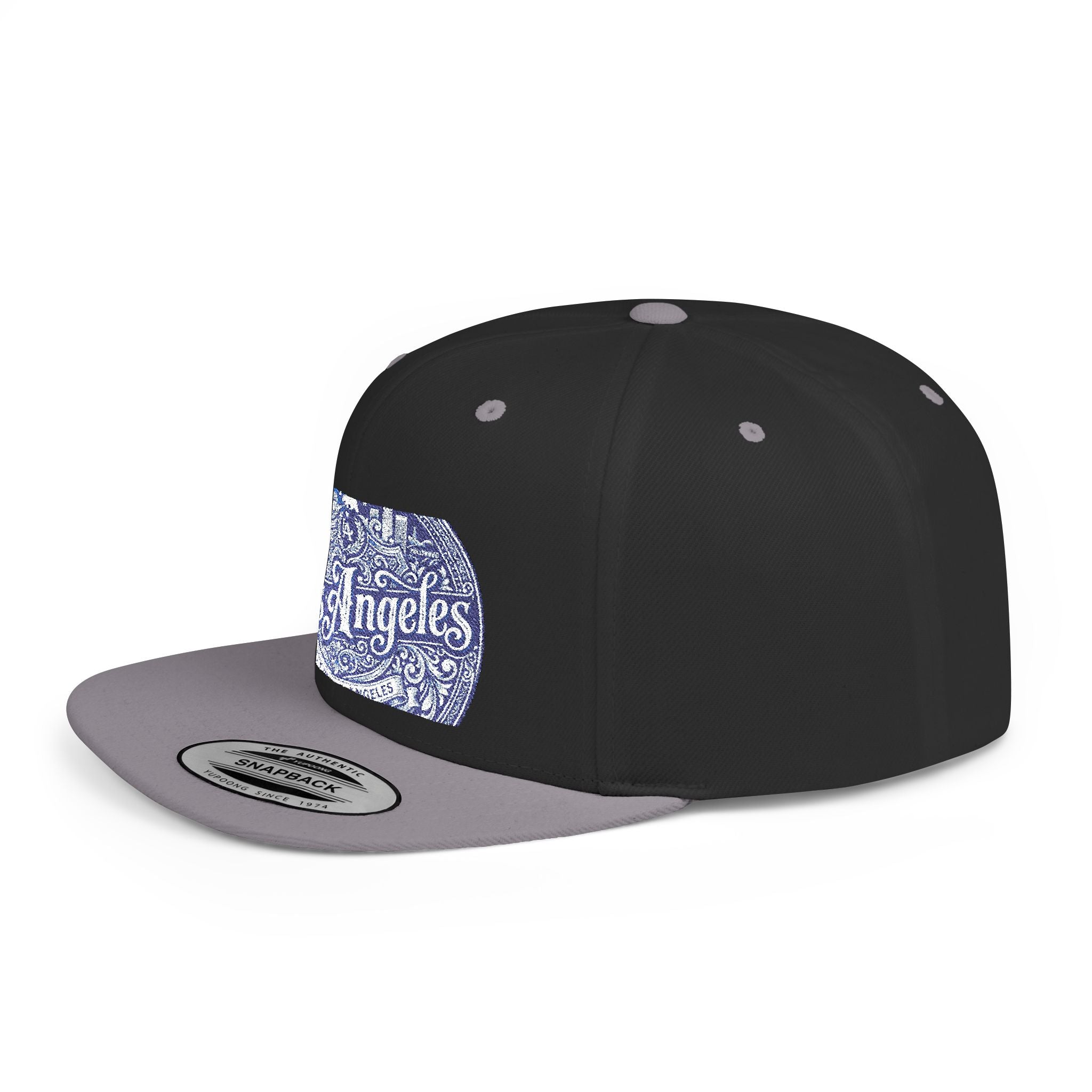 Los Angeles Paisley Flat Bill Snapback Hat
