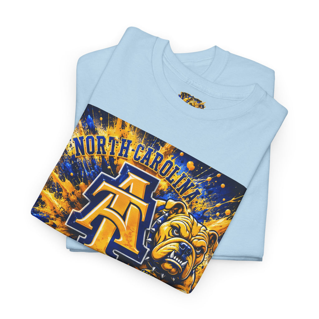 North Carolina A&T Aggies Bulldog T-Shirt — A&T Logo College Tee