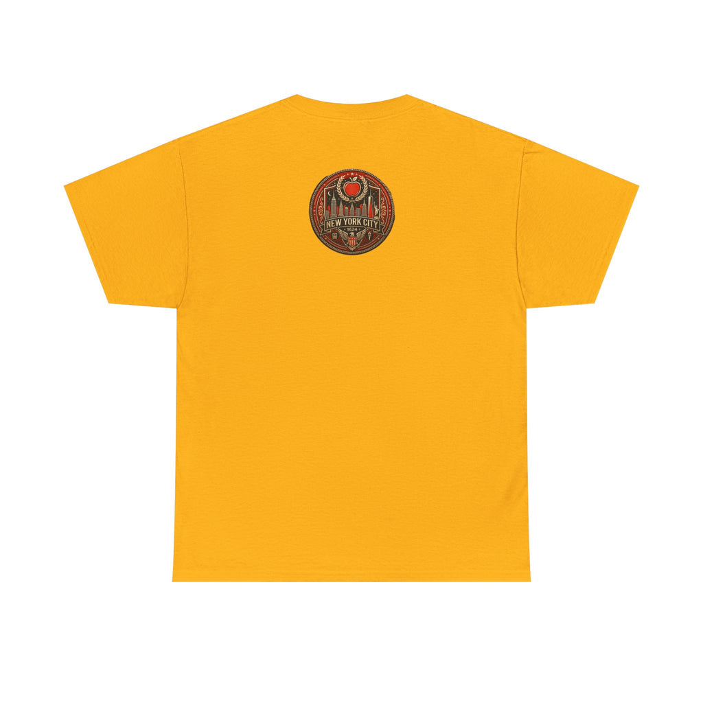 Vintage Crown Portrait Tee — Retro Hip-Hop Photo Graphic T-Shirt