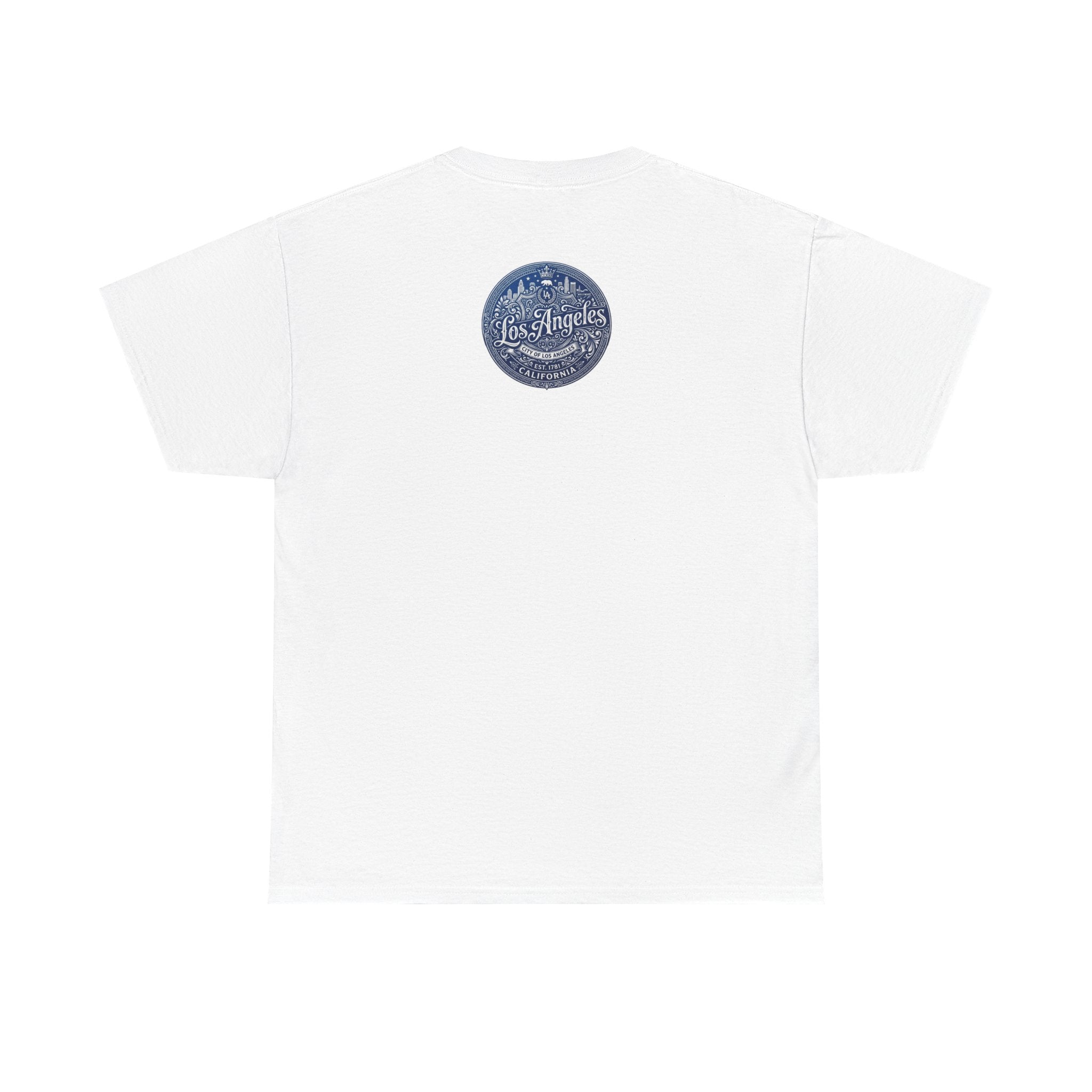Iconic Rap Legend Photo Tee — Los Angeles Cap Graphic