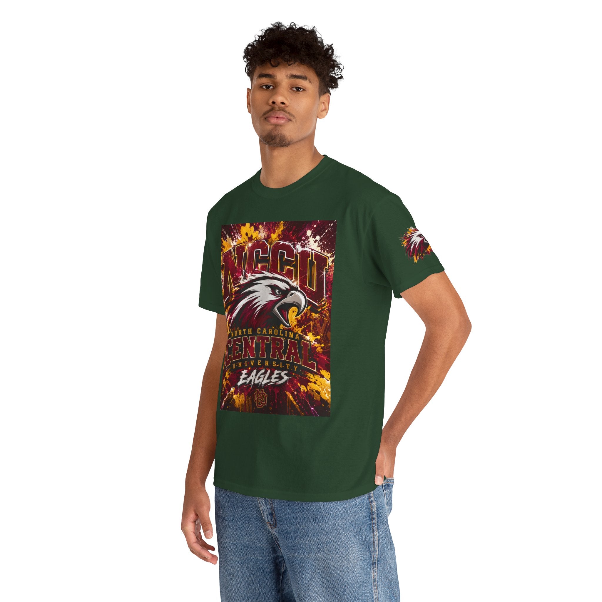 Central Eagles Graphic Tee — North Carolina Central University Mascot T‑Shirt