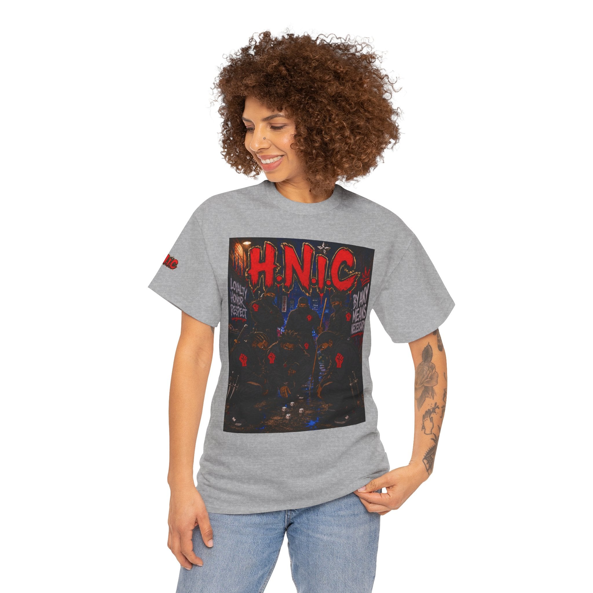 H.N.I.C. Graphic Tee — 'This Is Not A Riot' Raised Fist Streetwear T‑Shirt