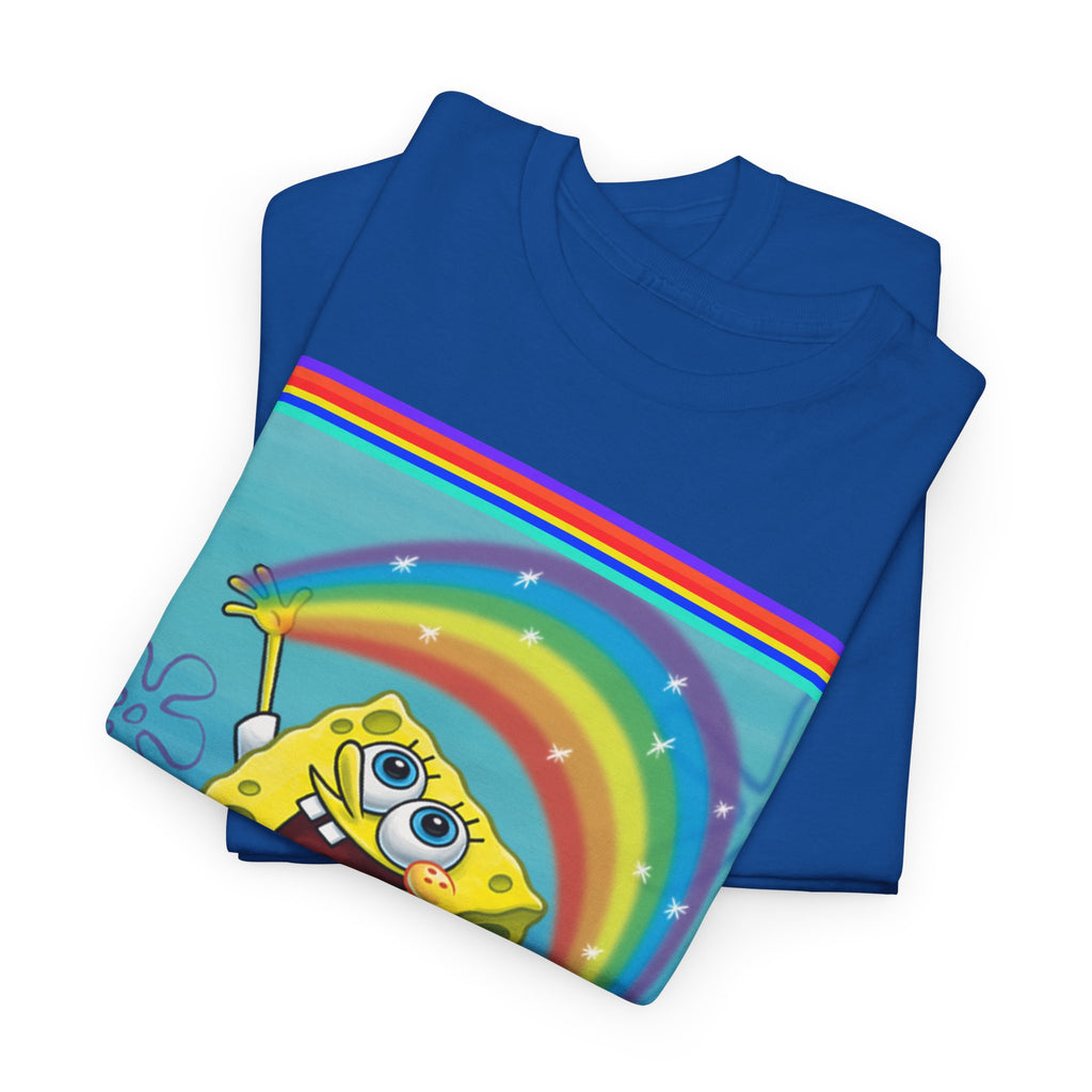 SpongeBob Rainbow SquarePants T-Shirt — Nickelodeon Graphic Tee