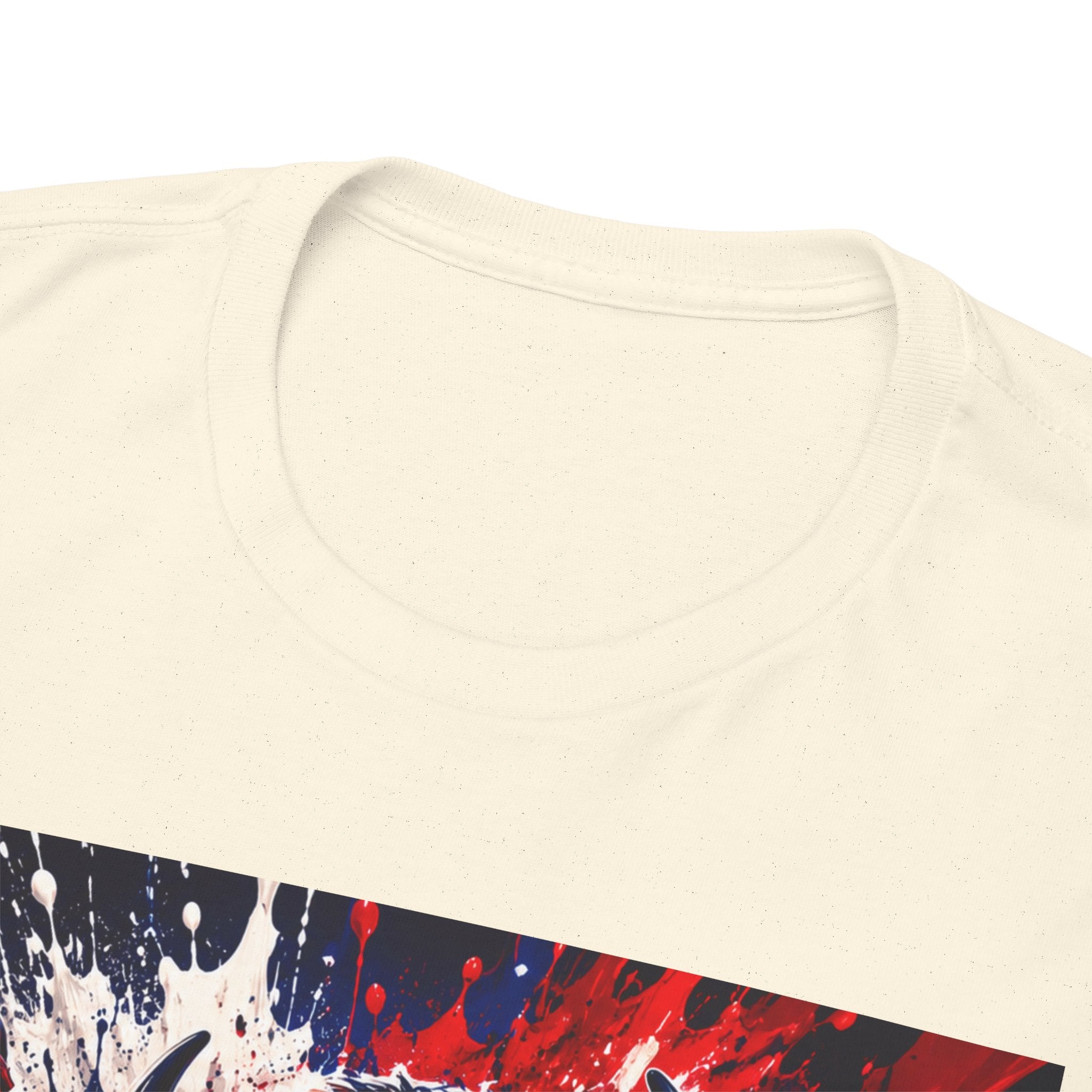Howard University Buffalo Spirit Tee — HU Bison Red & Blue Campus Shirt