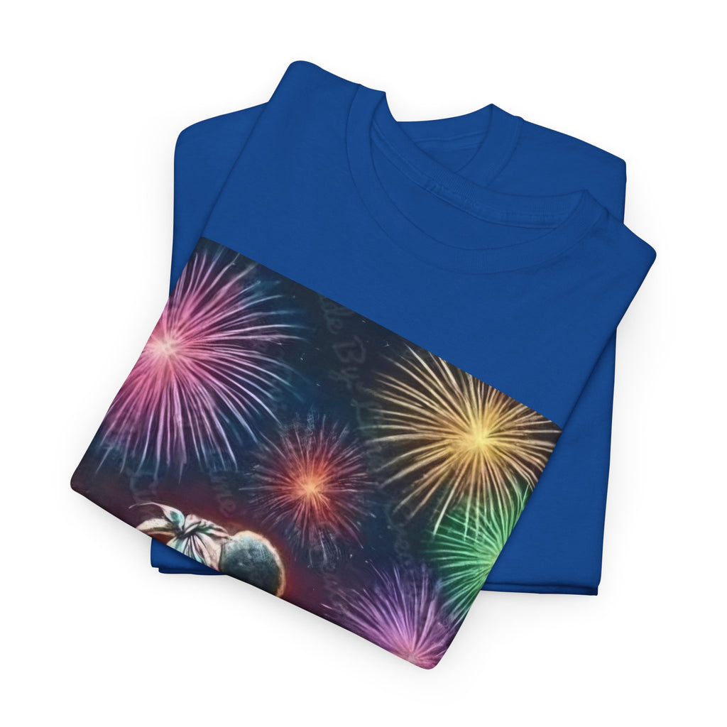 Freedom Isn’t Free Tee — Patriotic Fireworks Soldier Graphic T-Shirt