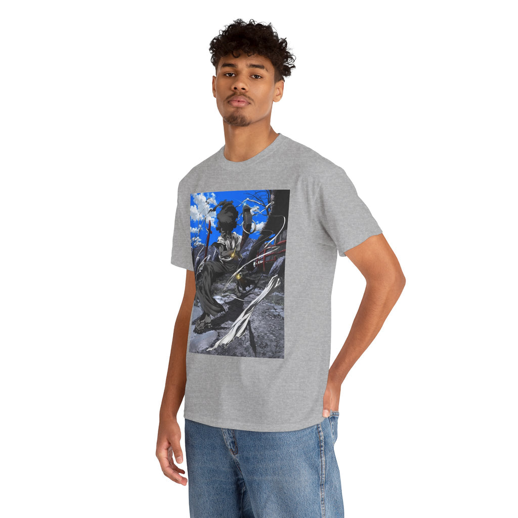 Afro Samurai Graphic Tee — Anime Streetwear T‑Shirt