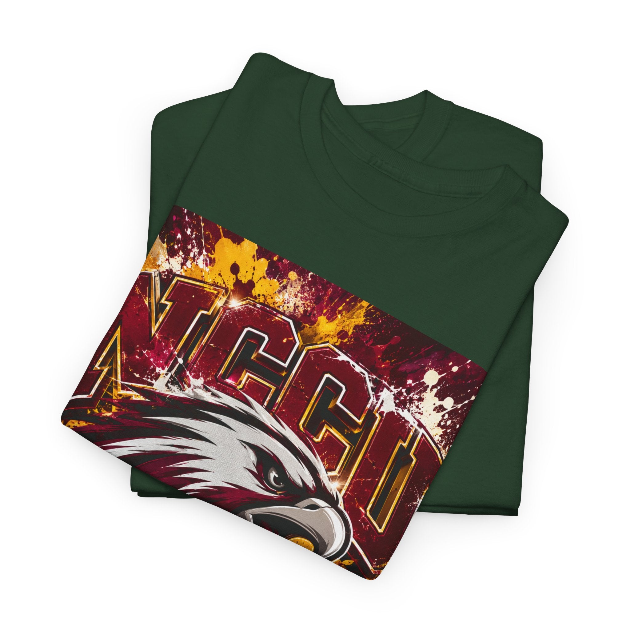 Central Eagles Graphic Tee — North Carolina Central University Mascot T‑Shirt