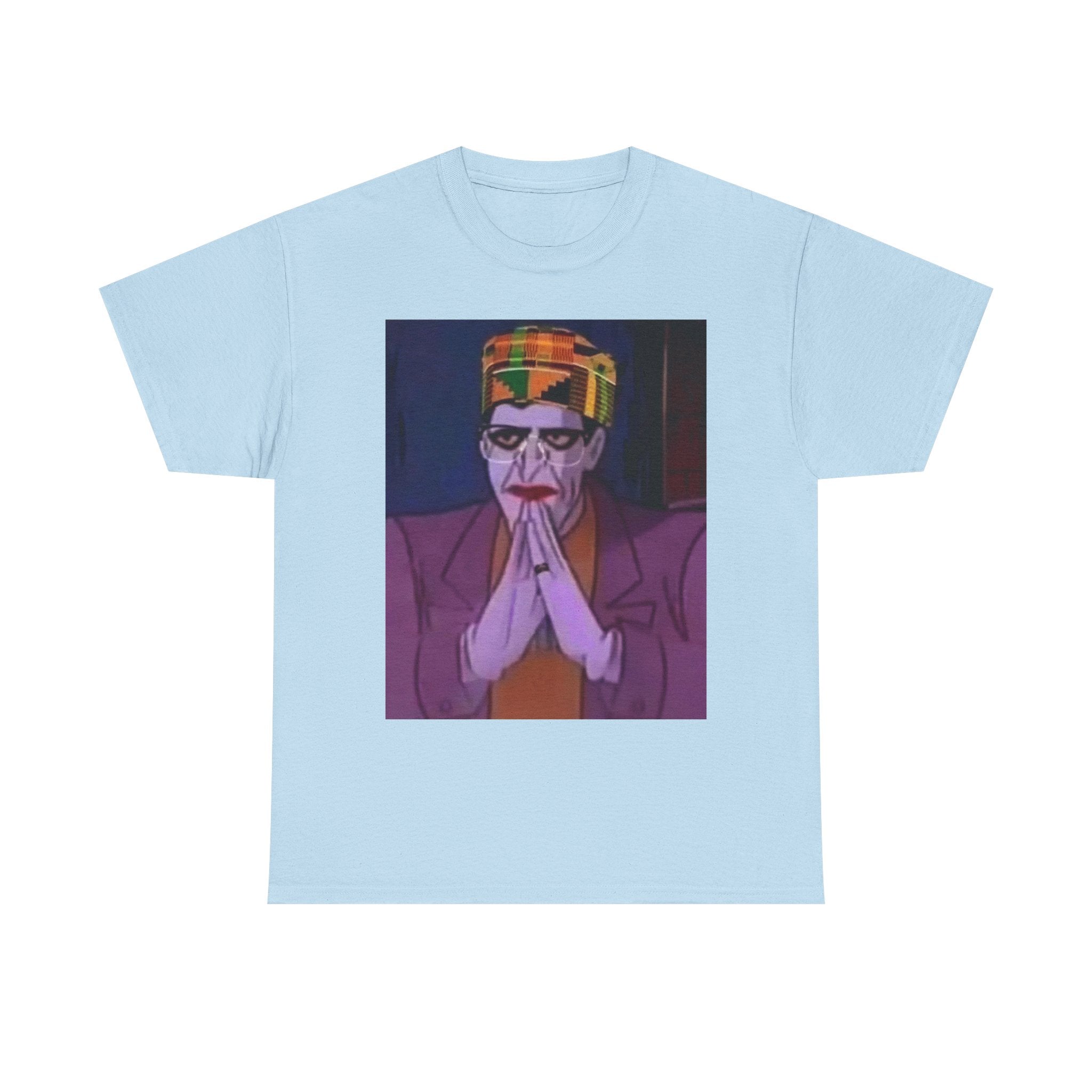 Graphic Tee — Vintage Afrocentric Joker Portrait & Psychedelic Raised Fist Art