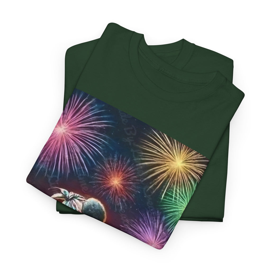 Freedom Isn’t Free Tee — Patriotic Fireworks Soldier Graphic T-Shirt