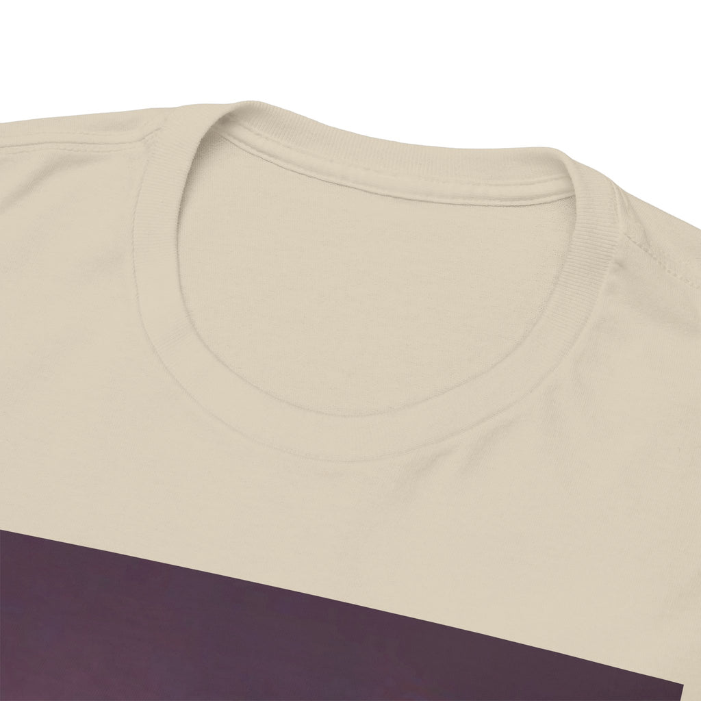 Basketball Jumpman Tee — Retro Skyline Graphic T-Shirt with Red Fist Back Emblem