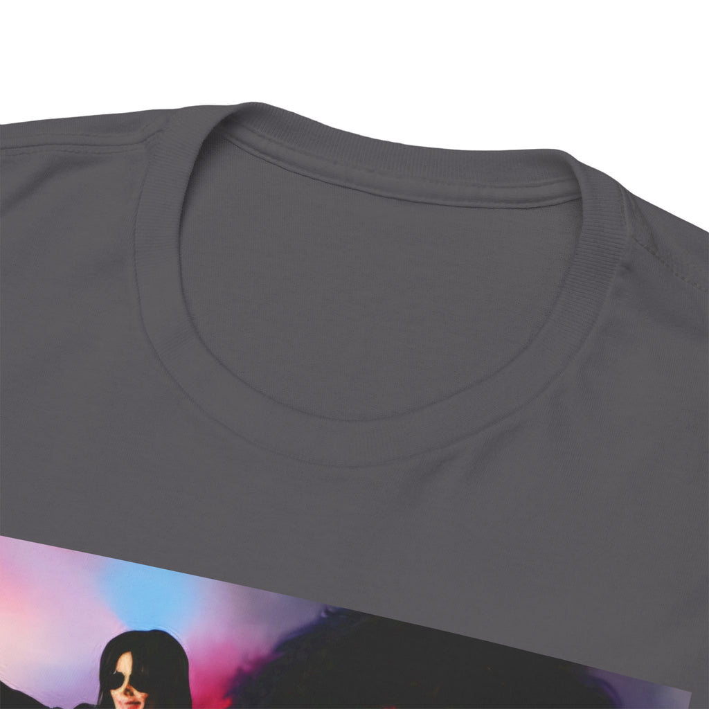 Michael Jackson Tribute Tee — Vintage Pop Collage T-Shirt