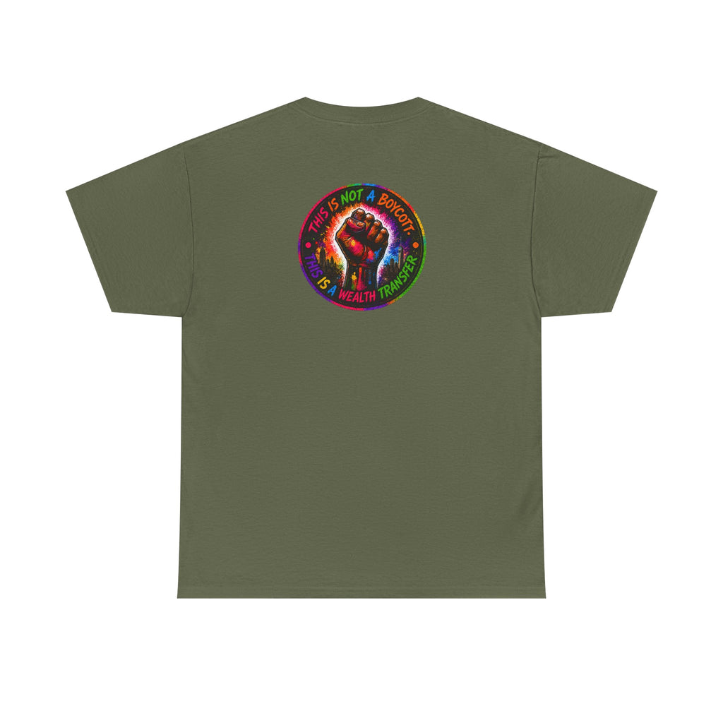 They Want Our Rhythm But Not Our Blues Tee — Black Power Fist Social Justice T-Shirt