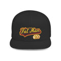 Snapback Hat — Embroidered “Fat Man” Vintage Script Cap