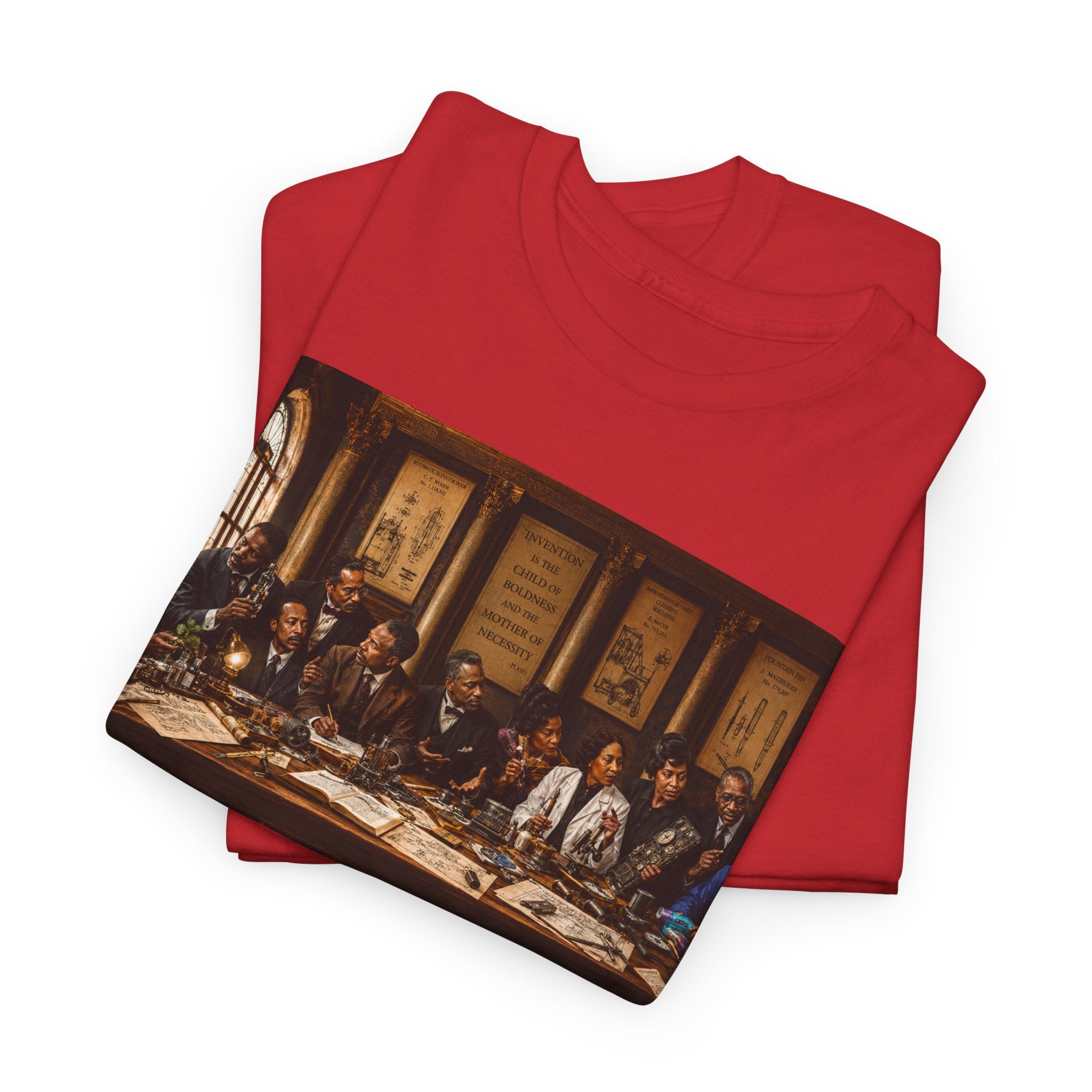 Graphic Tee — 'This Is Not A Boycott' Fist Emblem with Vintage Group Portrait