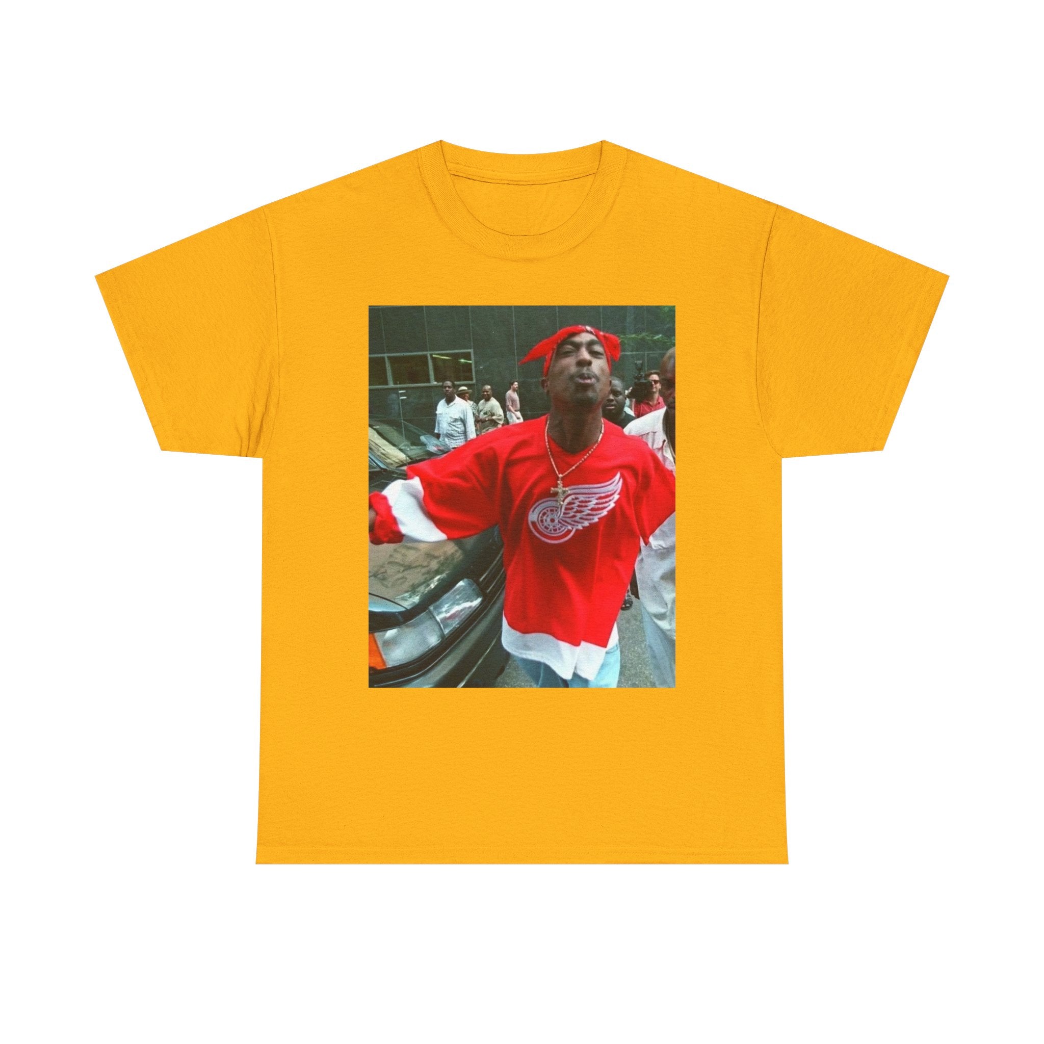 Graphic Tee — Retro Street Photo Print T-Shirt