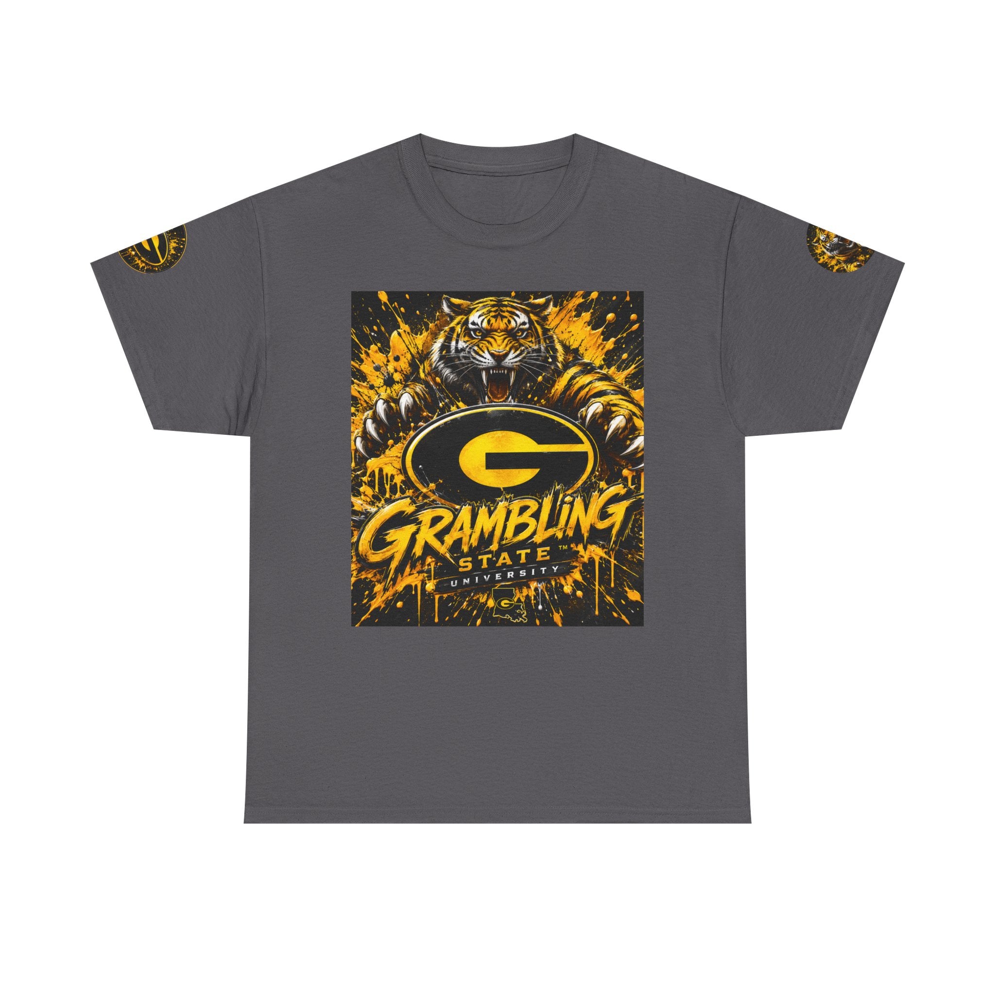 Grambling State Tigers T-Shirt — Roaring Tiger Logo College Tee