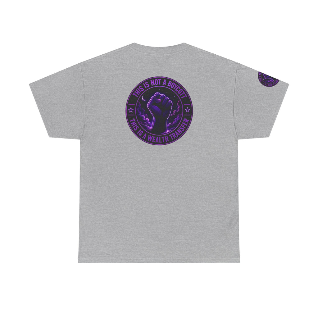 Graphic Tee — "Silence Is Not A Rebellion" Black Power Fist Tee