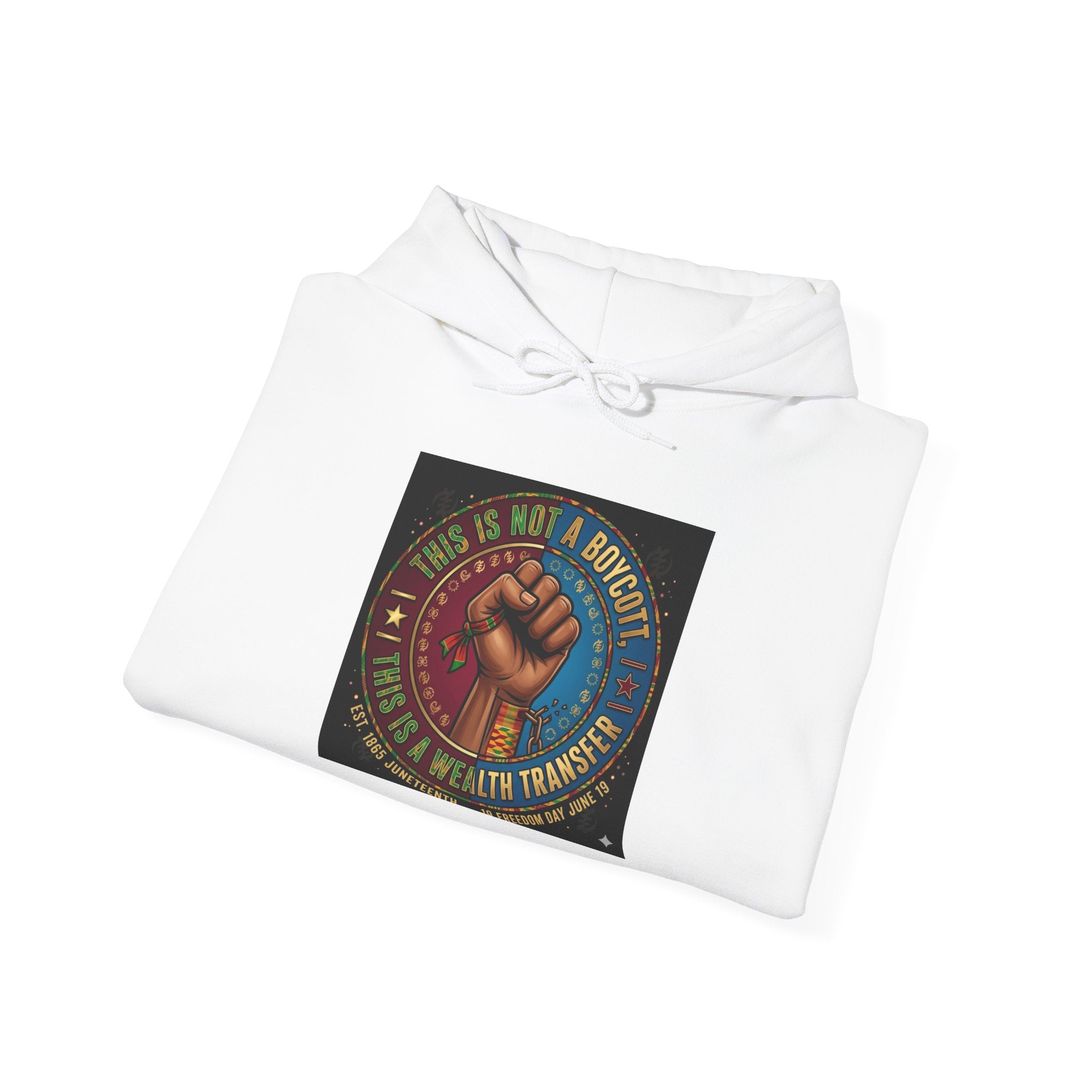 Empowered Unity Hoodie — "We Are a Movement" Fist Graphic Sweatshirt