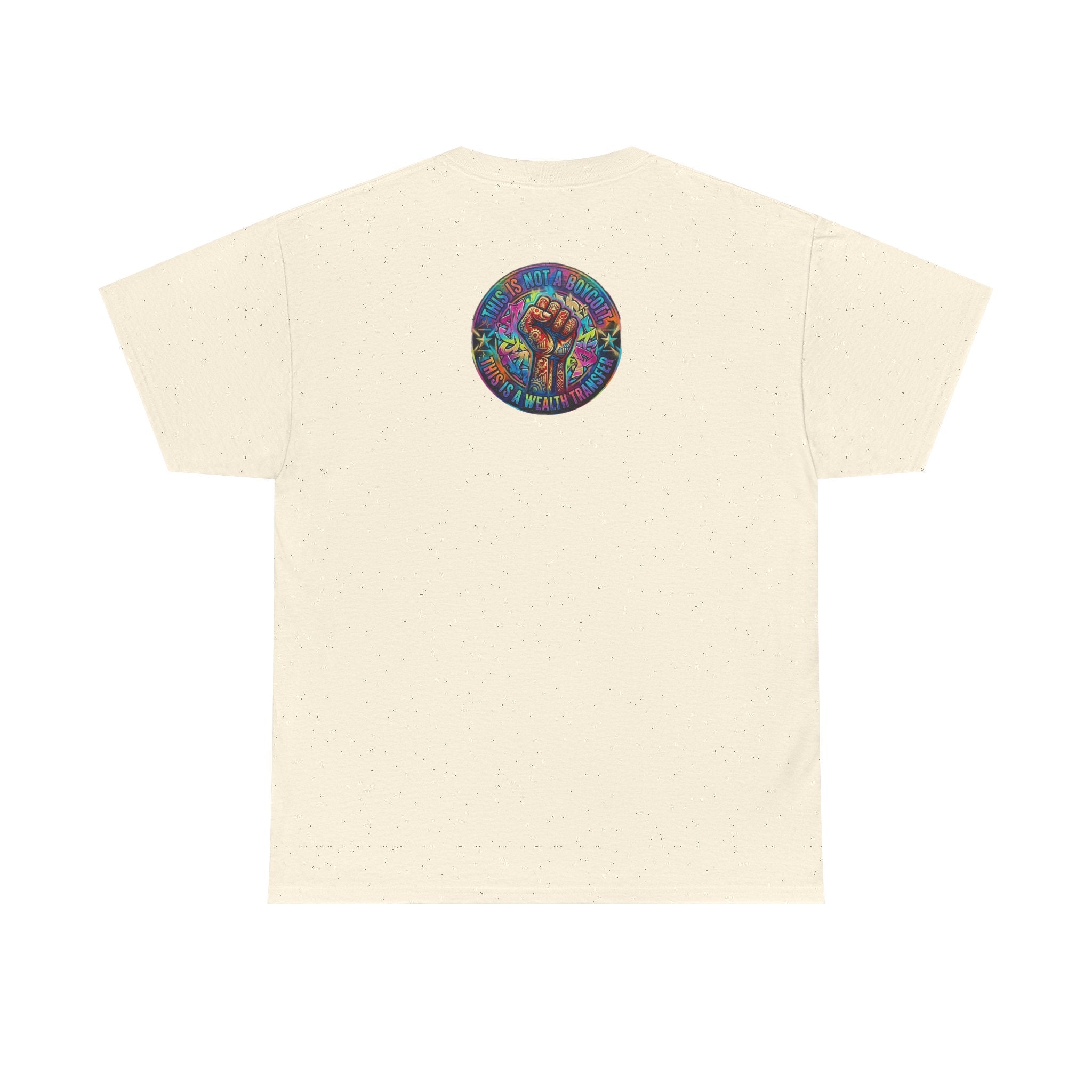 Graphic Tee — Vintage Afrocentric Joker Portrait & Psychedelic Raised Fist Art
