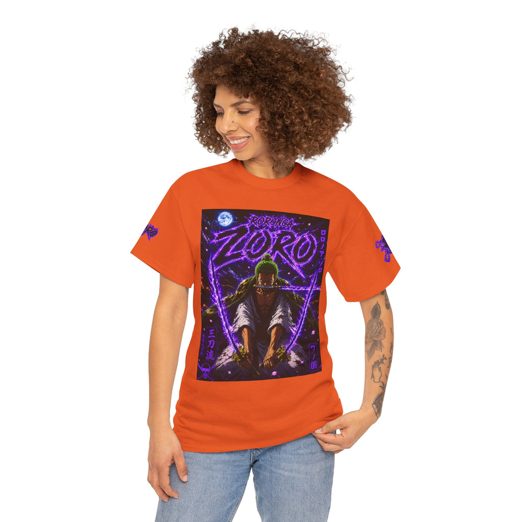 Zoro Neon Samurai T‑Shirt