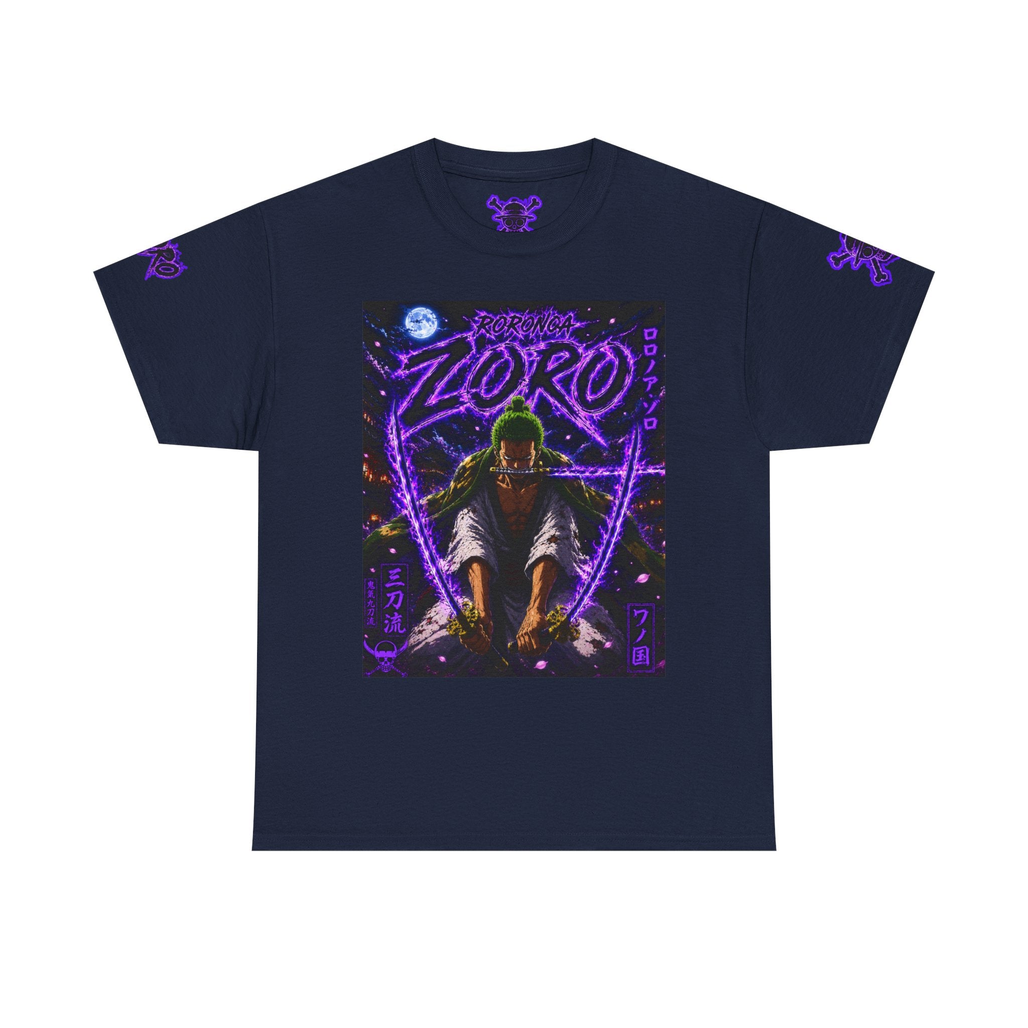 Zoro Neon Samurai T‑Shirt