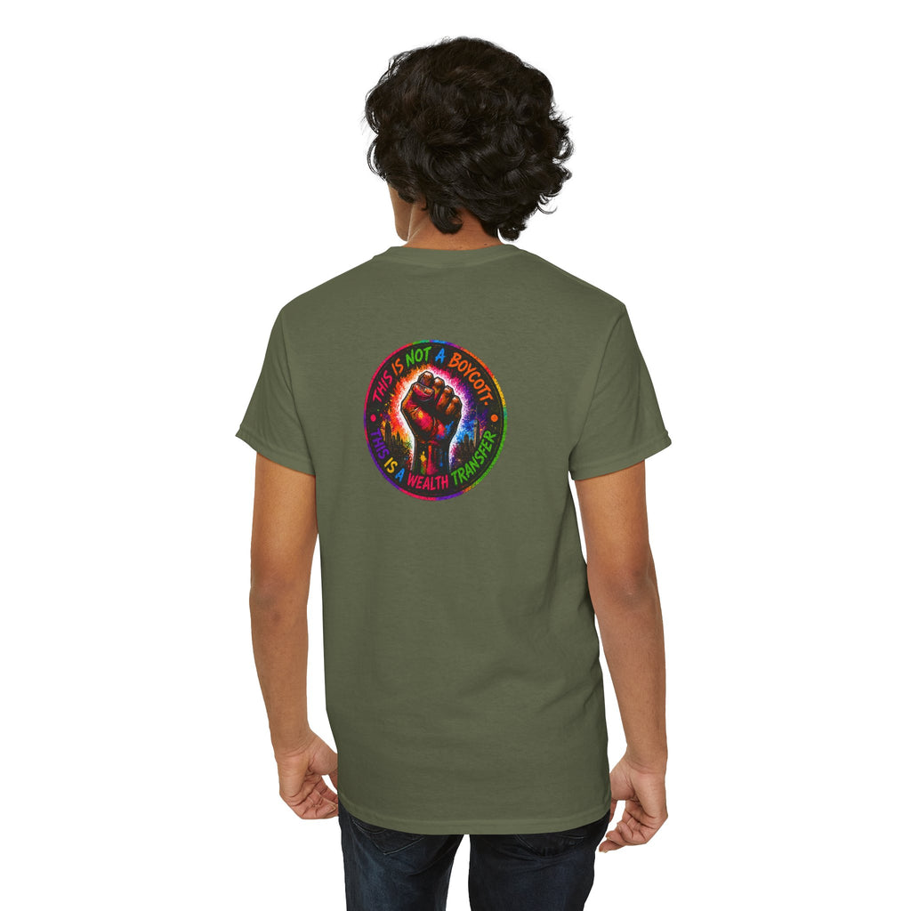 They Want Our Rhythm But Not Our Blues Tee — Black Power Fist Social Justice T-Shirt