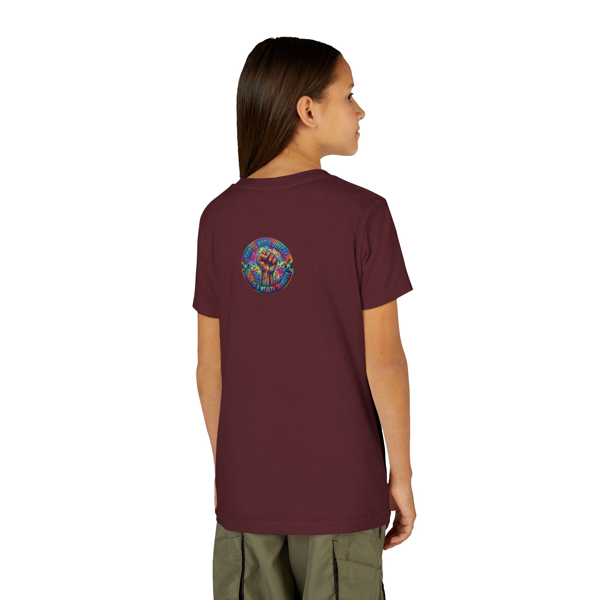 Youth Tee — “MY AVATAR MY RULES” Customizable Character Graphic