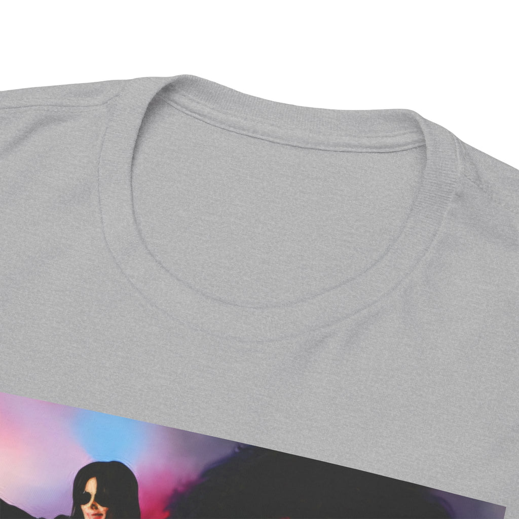 Michael Jackson Tribute Tee — Vintage Pop Collage T-Shirt