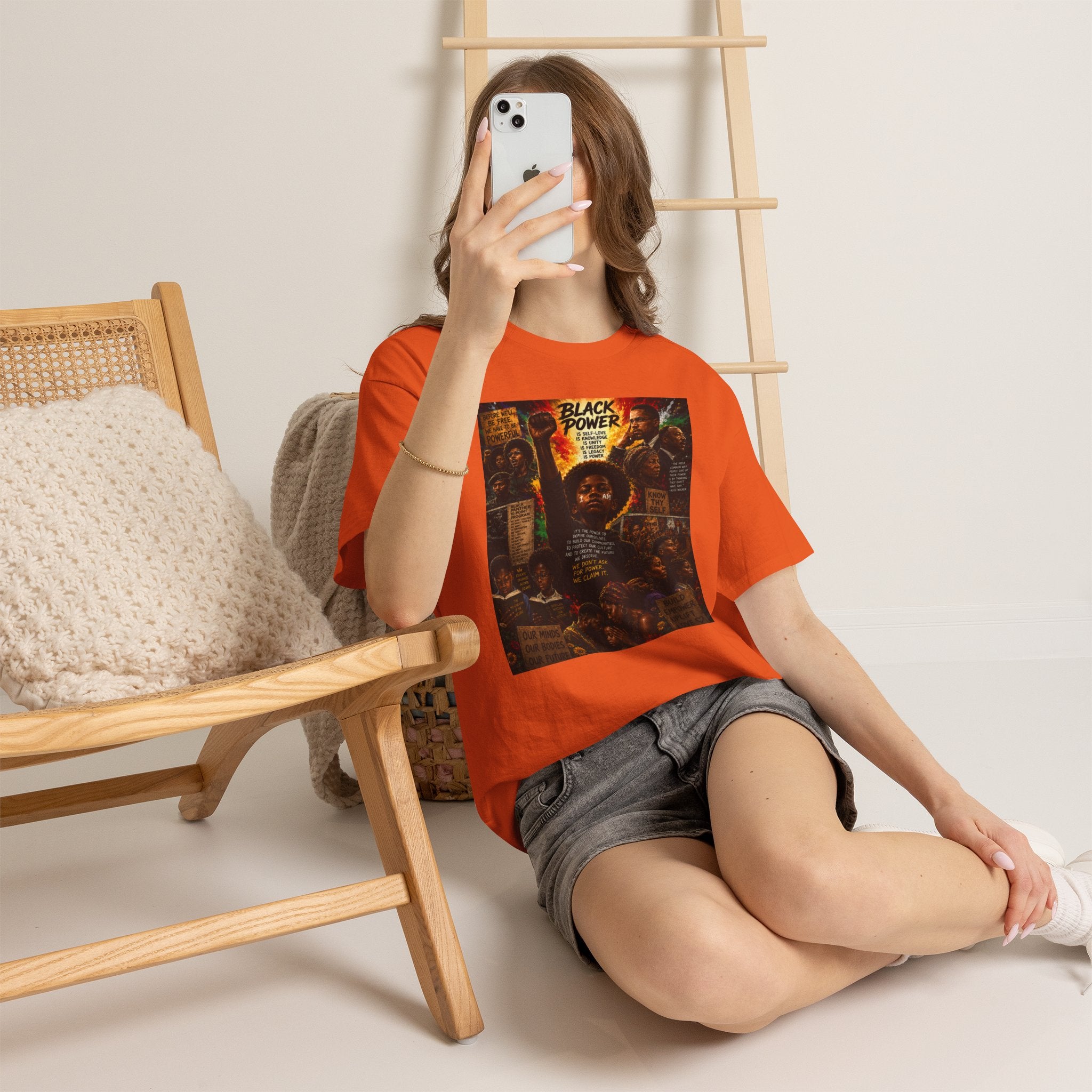 Black Power T‑Shirt — 'This Is Not A Boycott, This Is A Wealth Transfer' Protest Tee