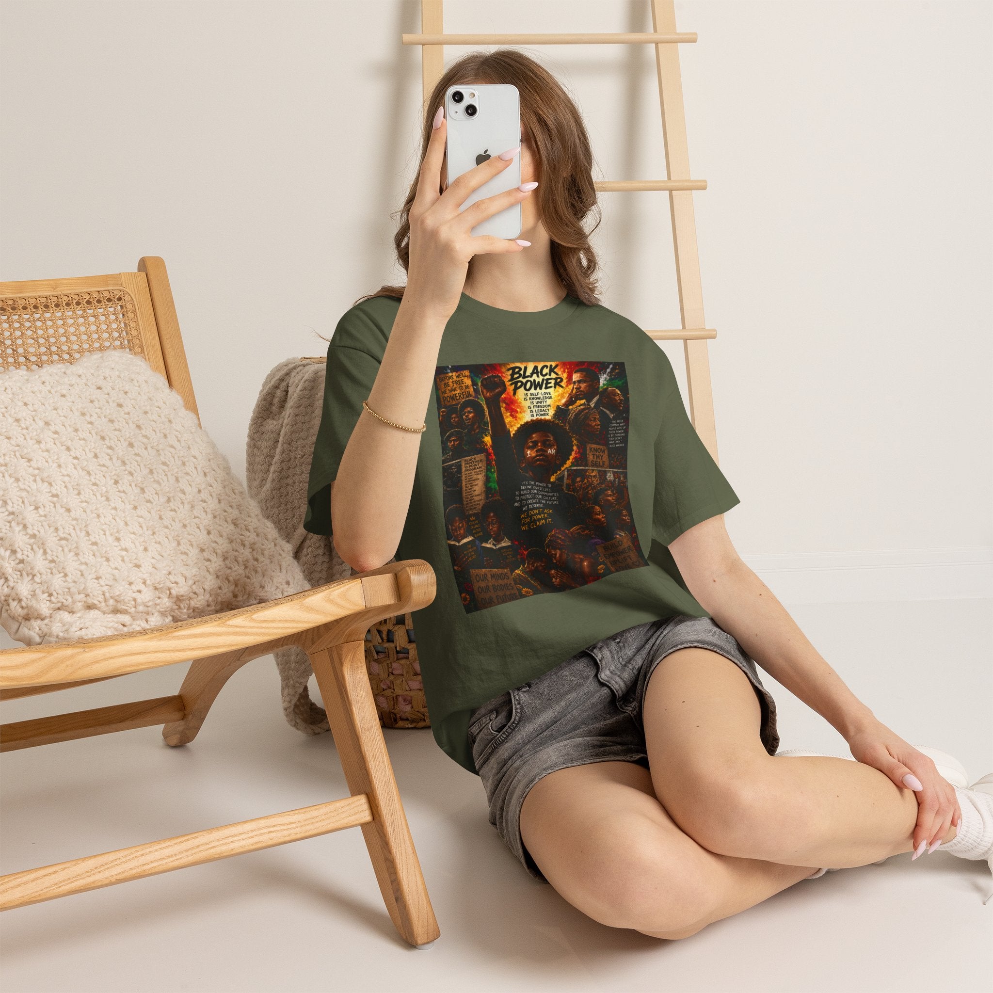 Black Power T‑Shirt — 'This Is Not A Boycott, This Is A Wealth Transfer' Protest Tee