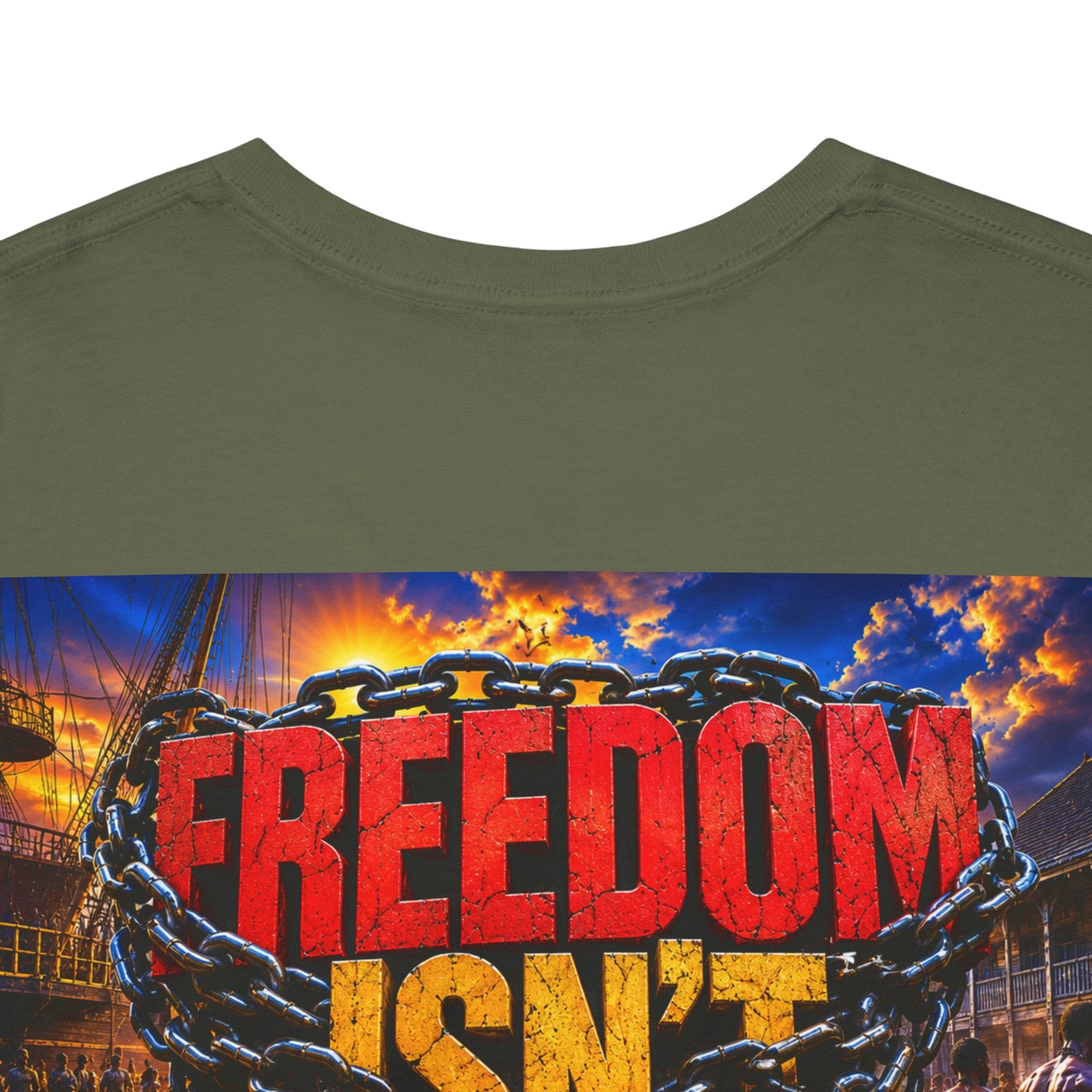 Graphic Tee — "F*ck the 4th" / "Freedom Isn’t Free" Patriotic Protest T-Shirt