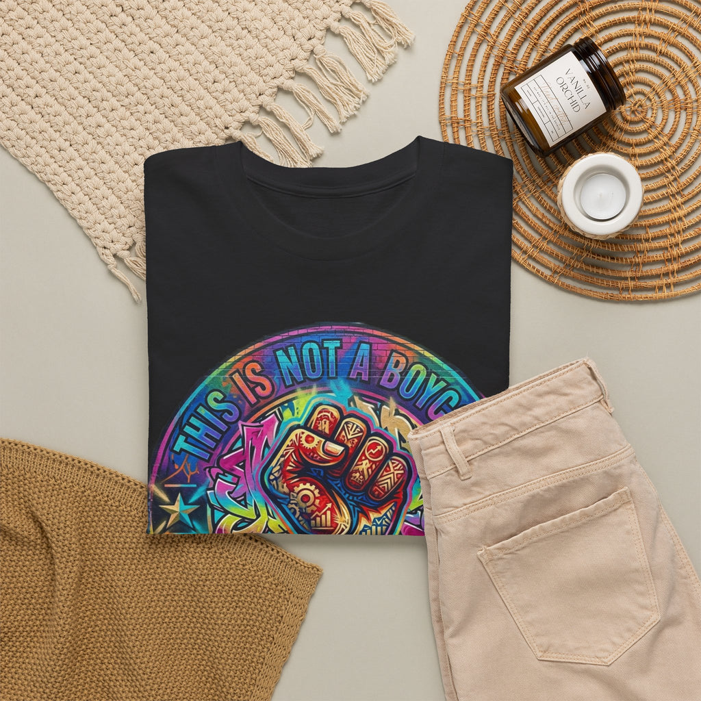 Fist of Strength Graphic Tee — “This Is Not A Boycott, This Is A Wealth Transfer”