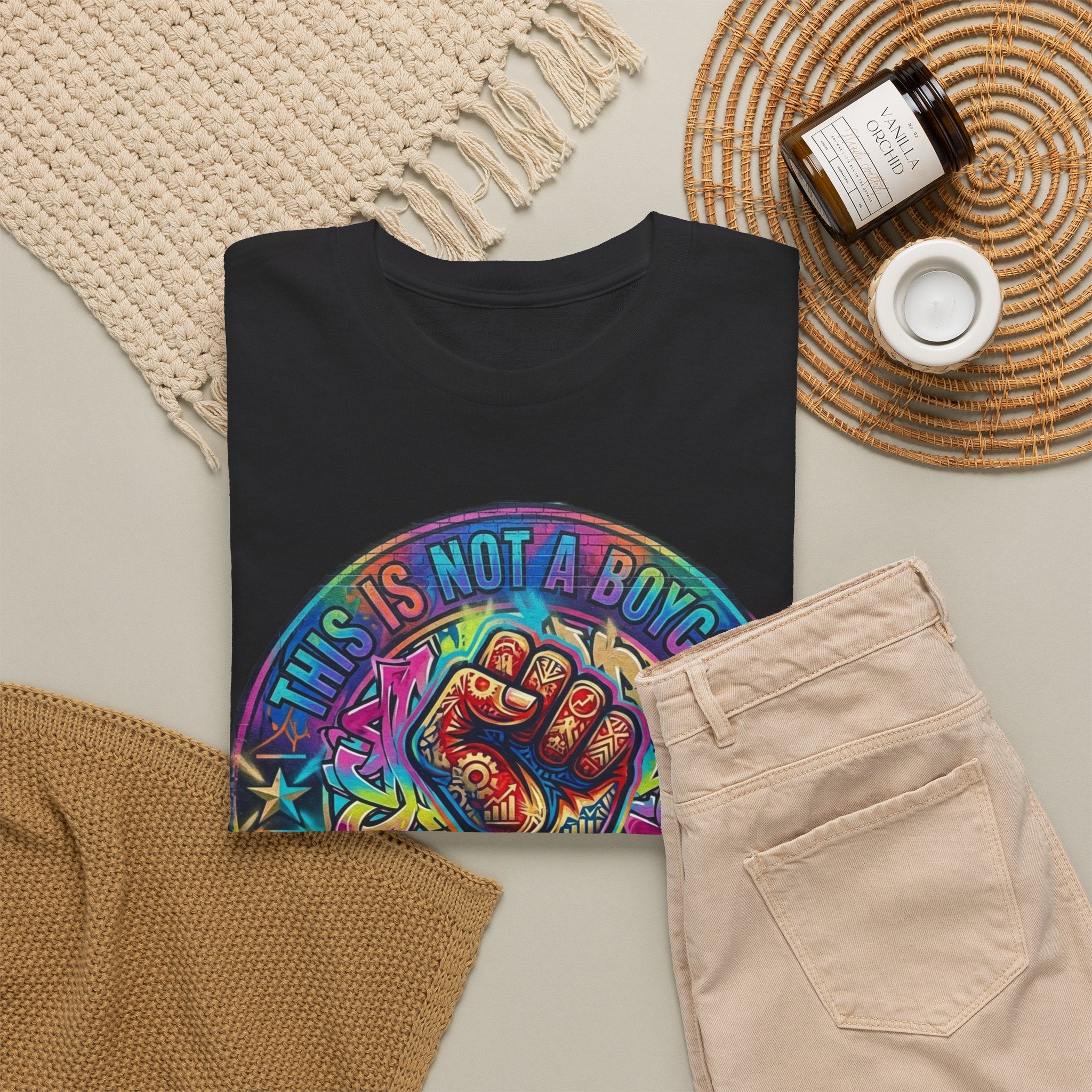 Fist of Strength Graphic Tee — “This Is Not A Boycott, This Is A Wealth Transfer”