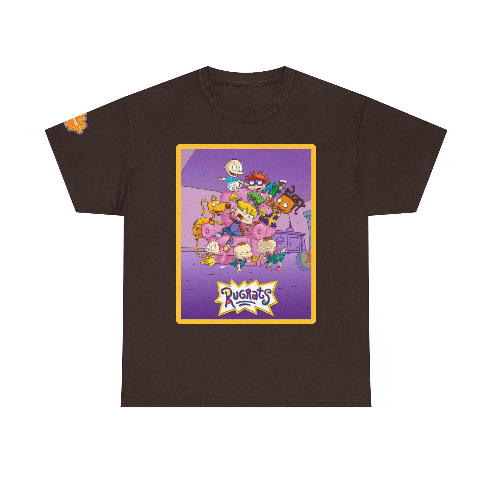 Rugrats Character Collage Tee — Retro Nickelodeon Kids Cartoon T-Shirt