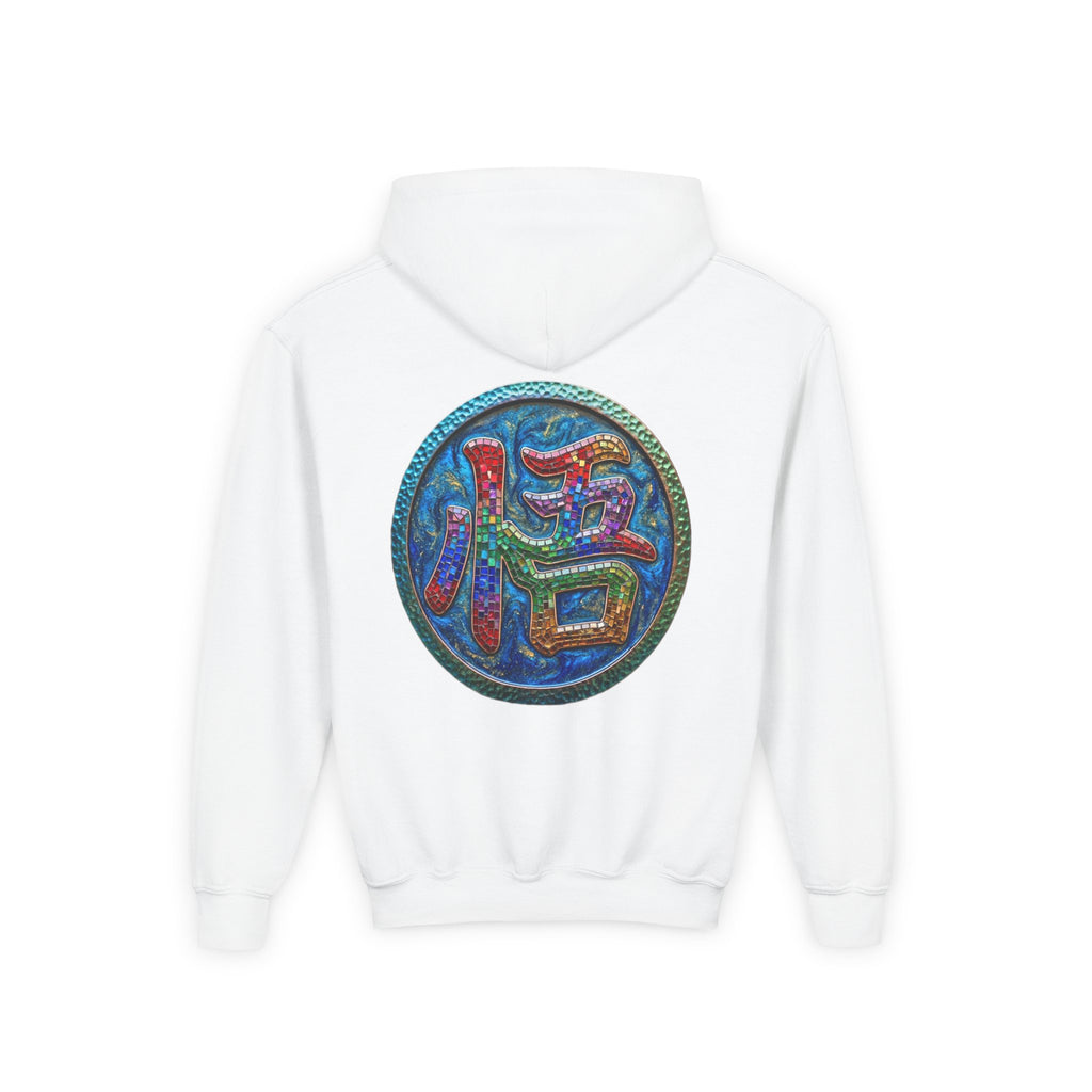 Dragon Boy Hoodie — Goku Cartoon Emblem Youth Hooded Sweatshirt